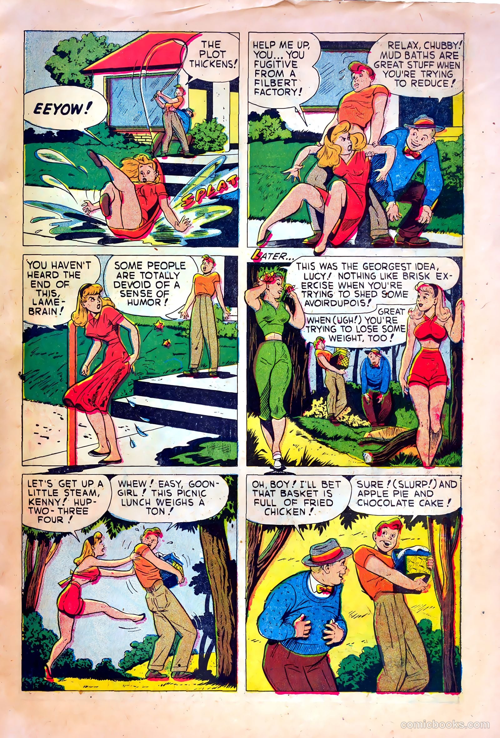 Lucy, The Real Gone Gal #3 — page 9 of 36