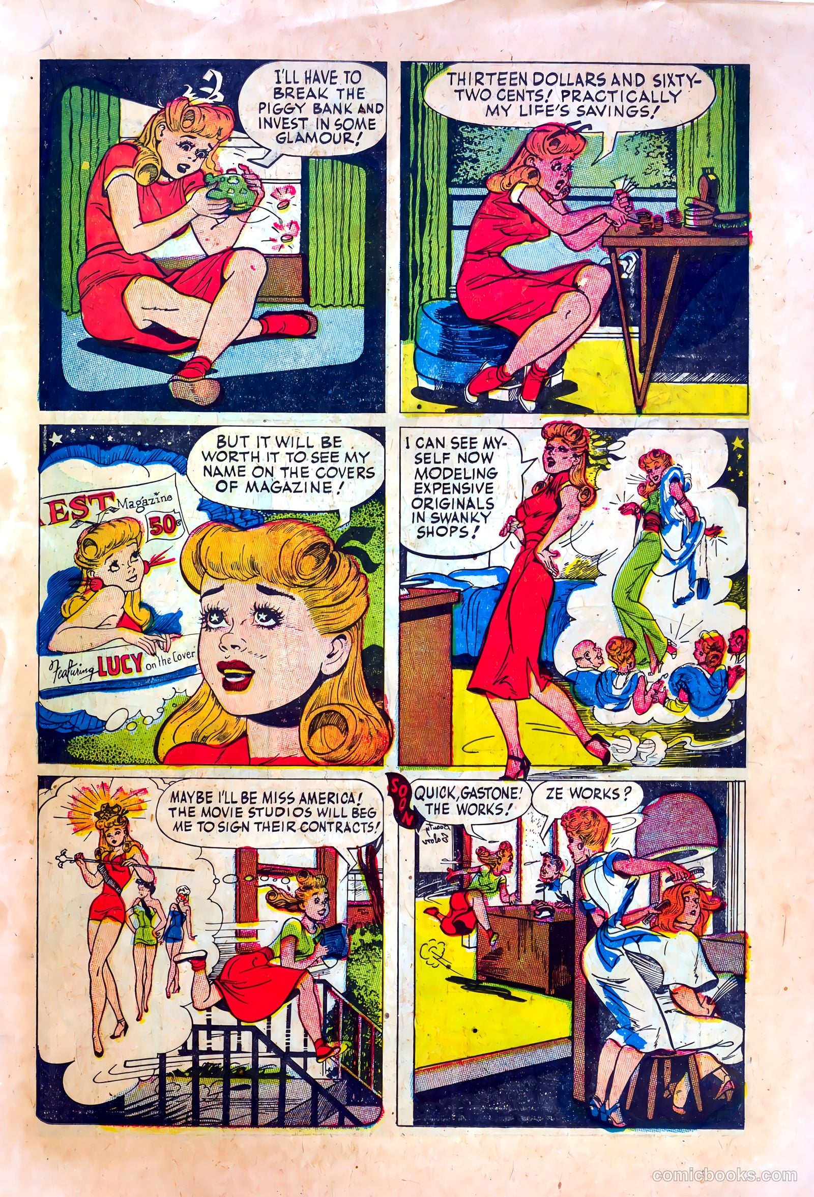 Lucy, The Real Gone Gal #3 — page 19 of 36