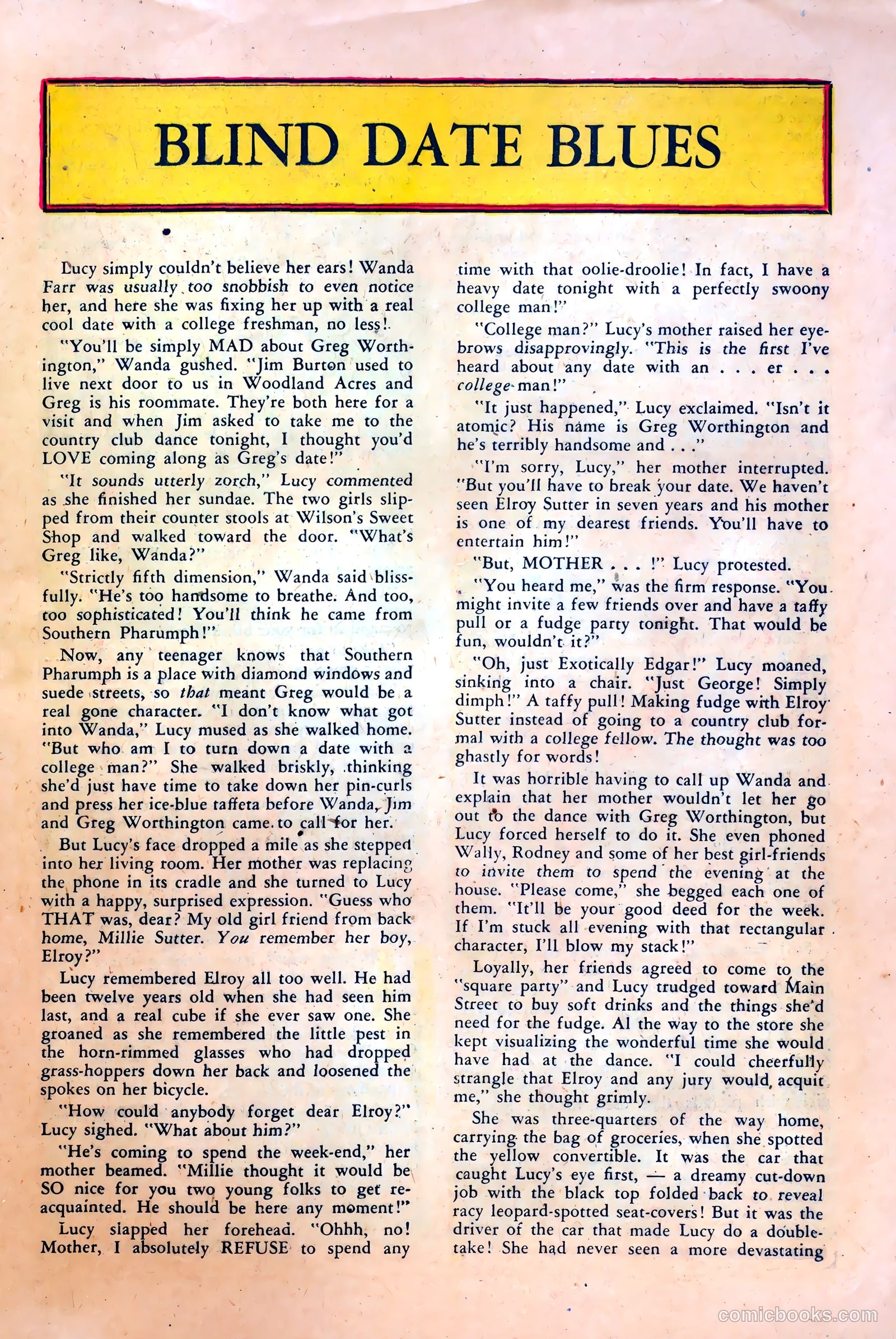 Lucy, The Real Gone Gal #3 — page 25 of 36