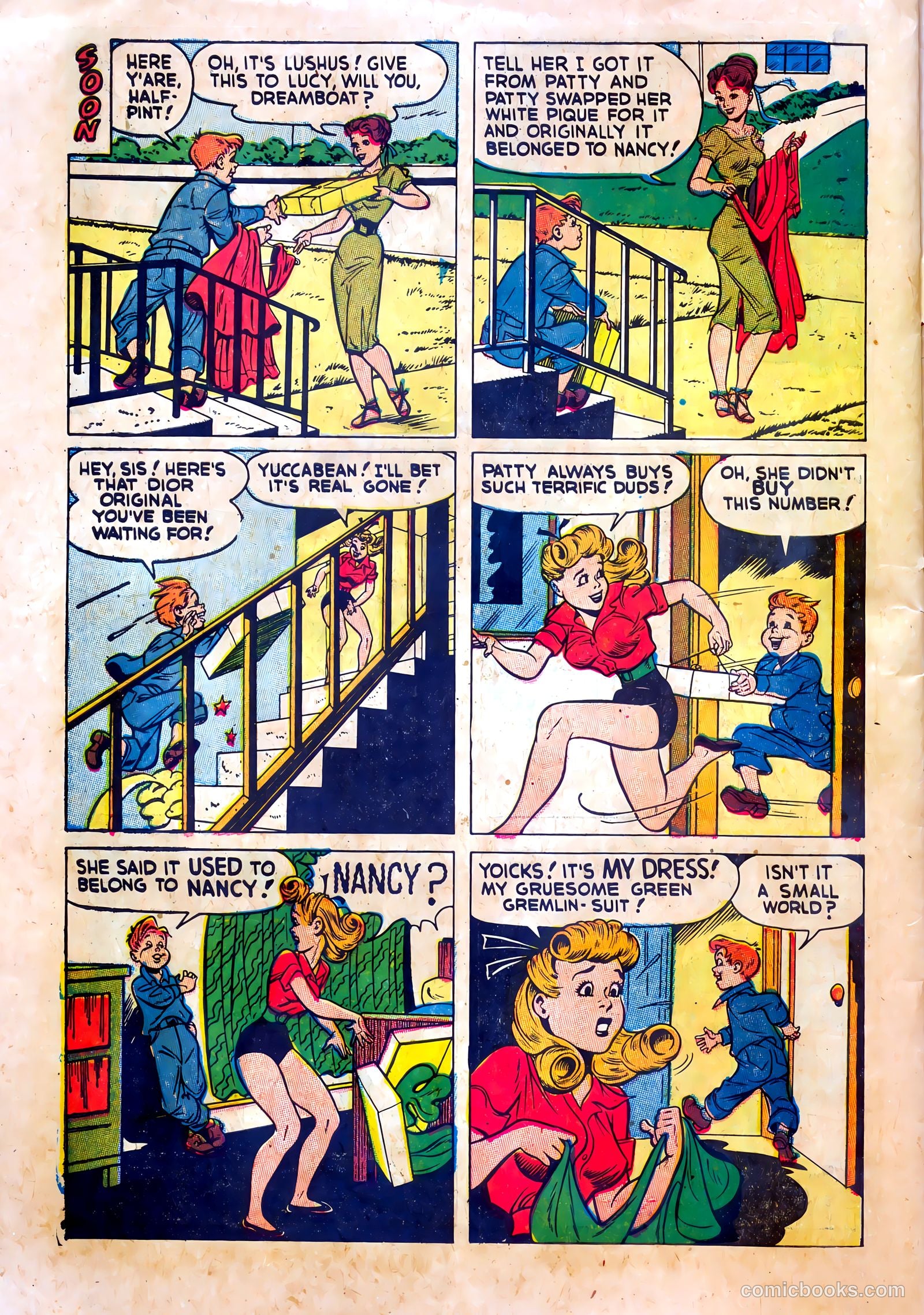 Lucy, The Real Gone Gal #3 — page 32 of 36