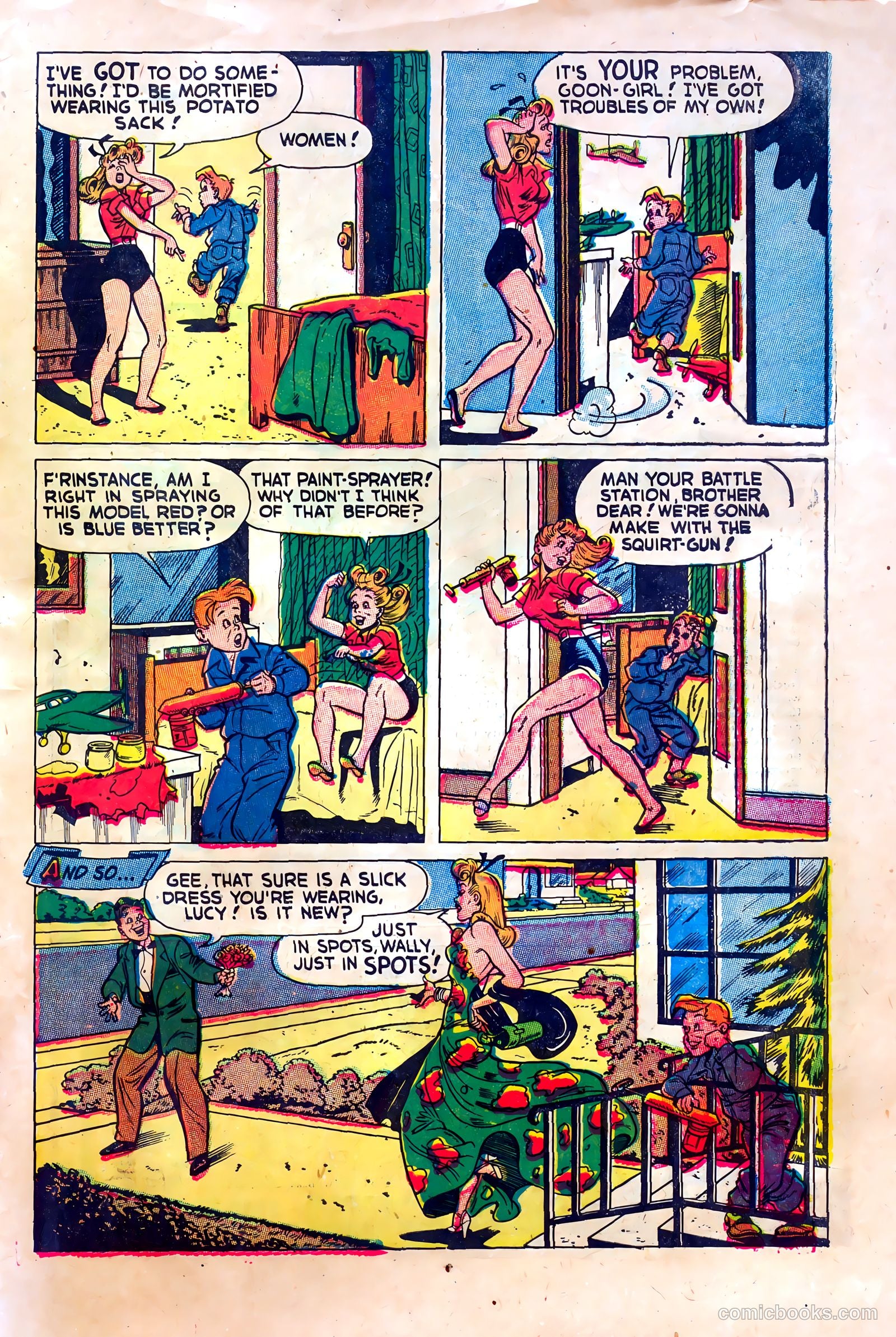 Lucy, The Real Gone Gal #3 — page 33 of 36