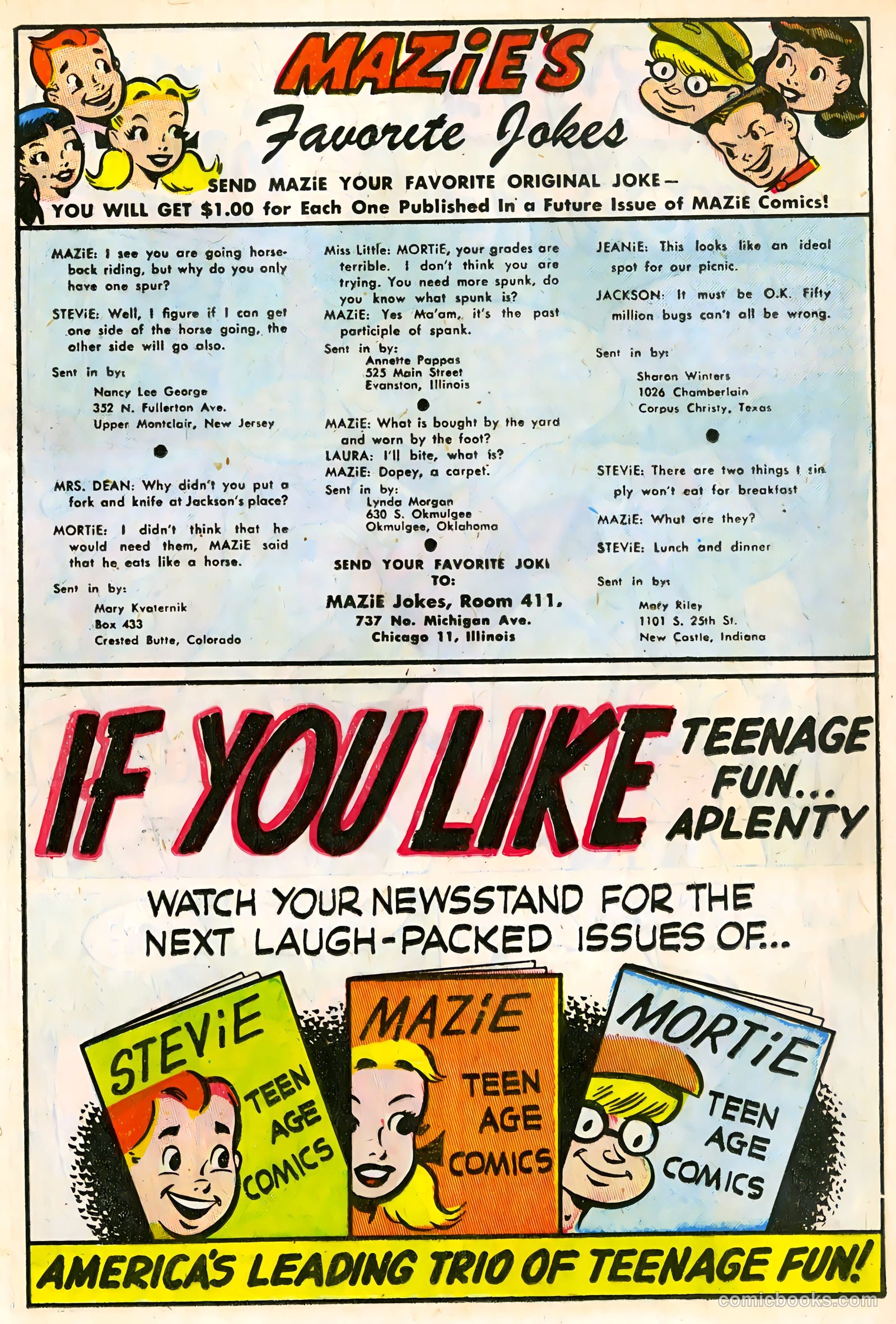 Mazie #8 (1959) — page 22 of 37