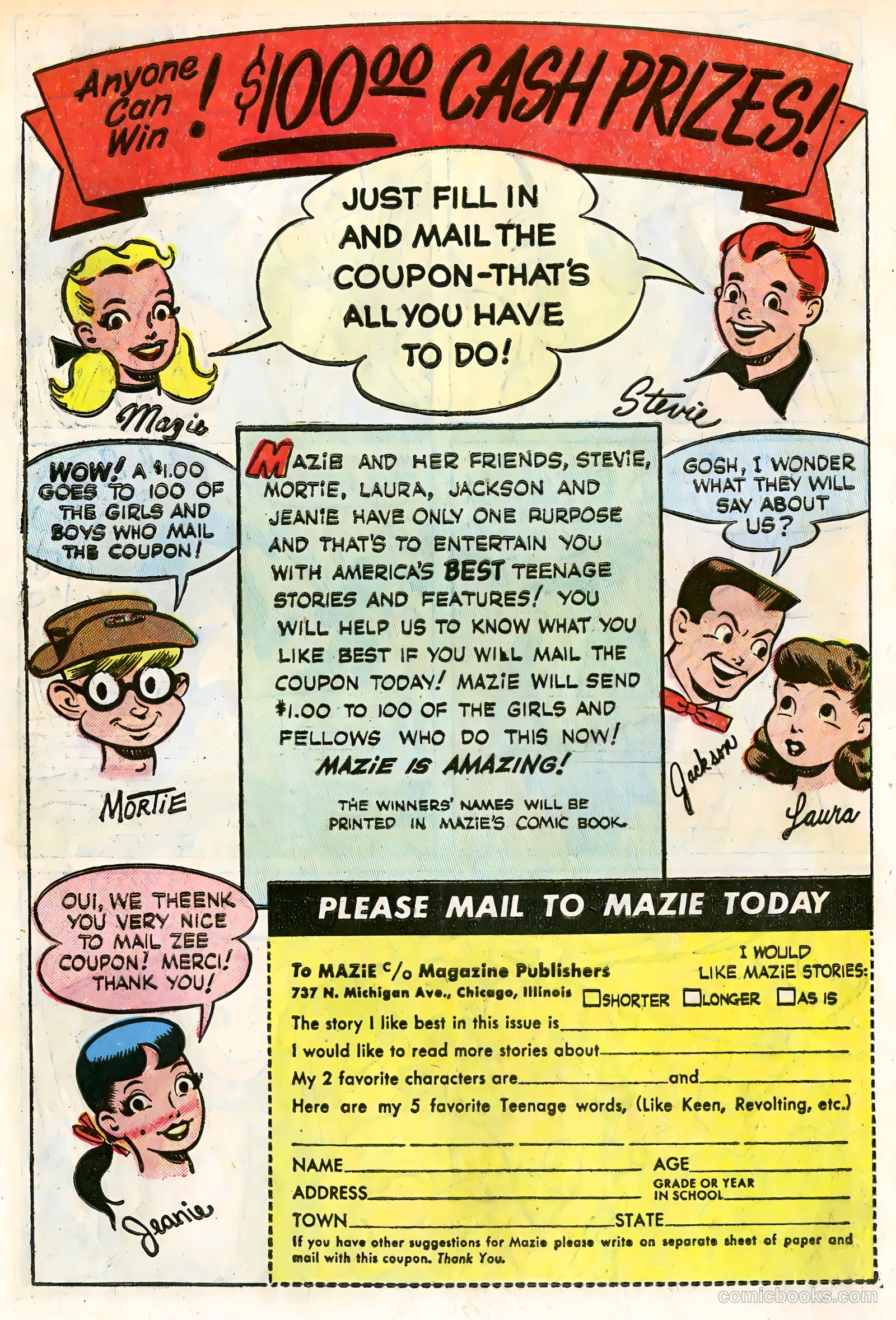 Mazie #8 (1959) — page 35 of 37
