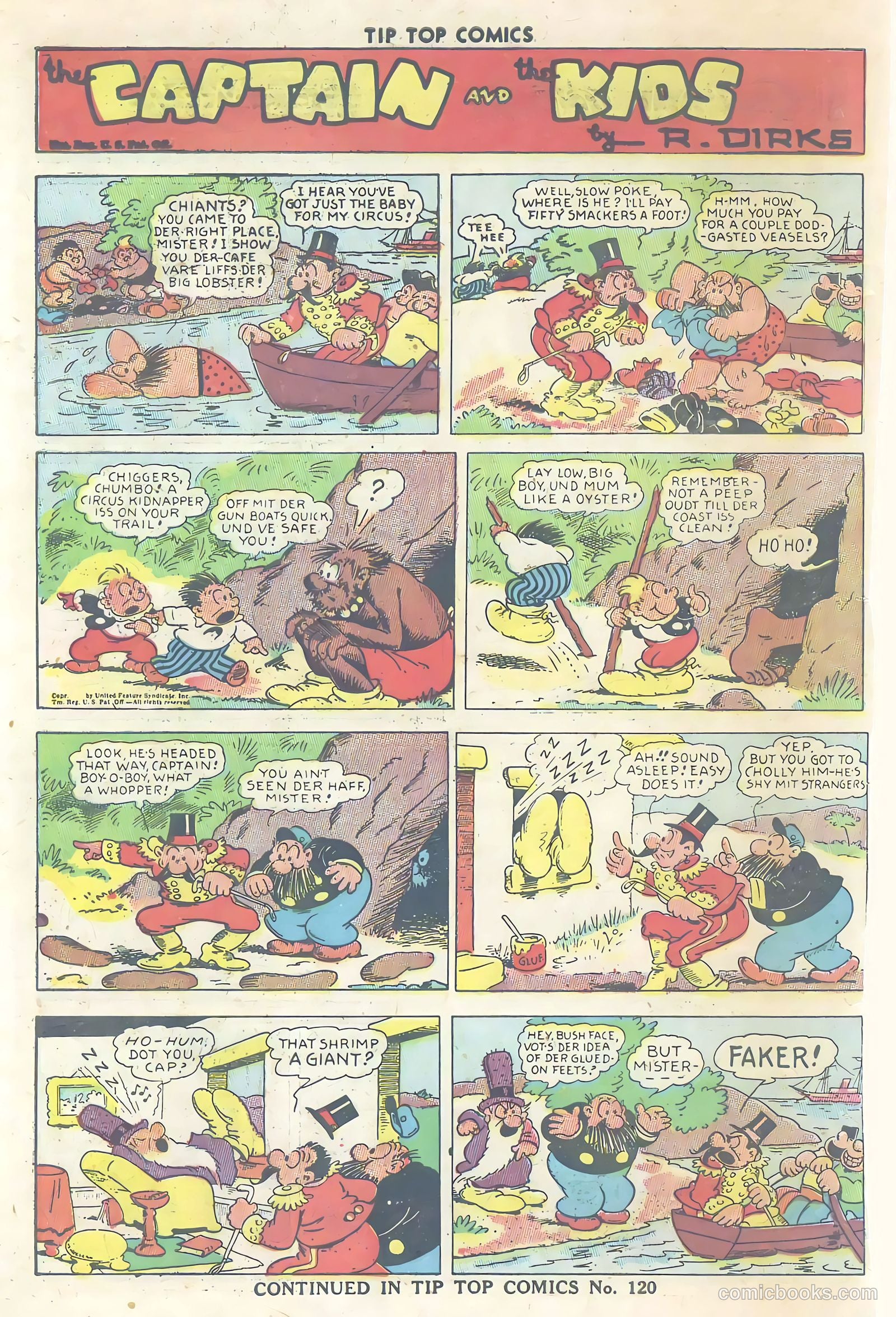 Tip Top Comics #119 (1936) — page 43 of 47