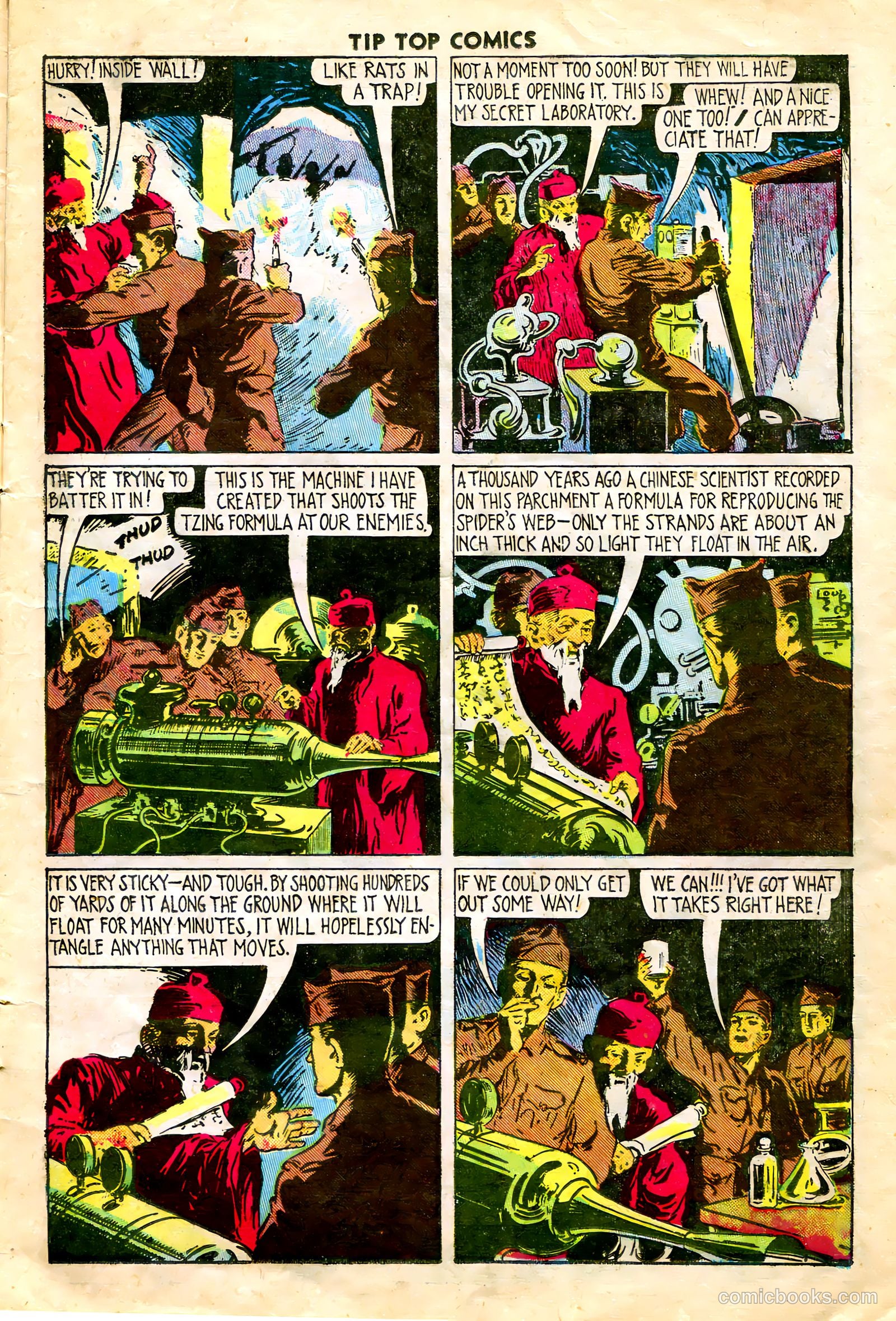 Tip Top Comics #108 (1936) — page 6 of 31