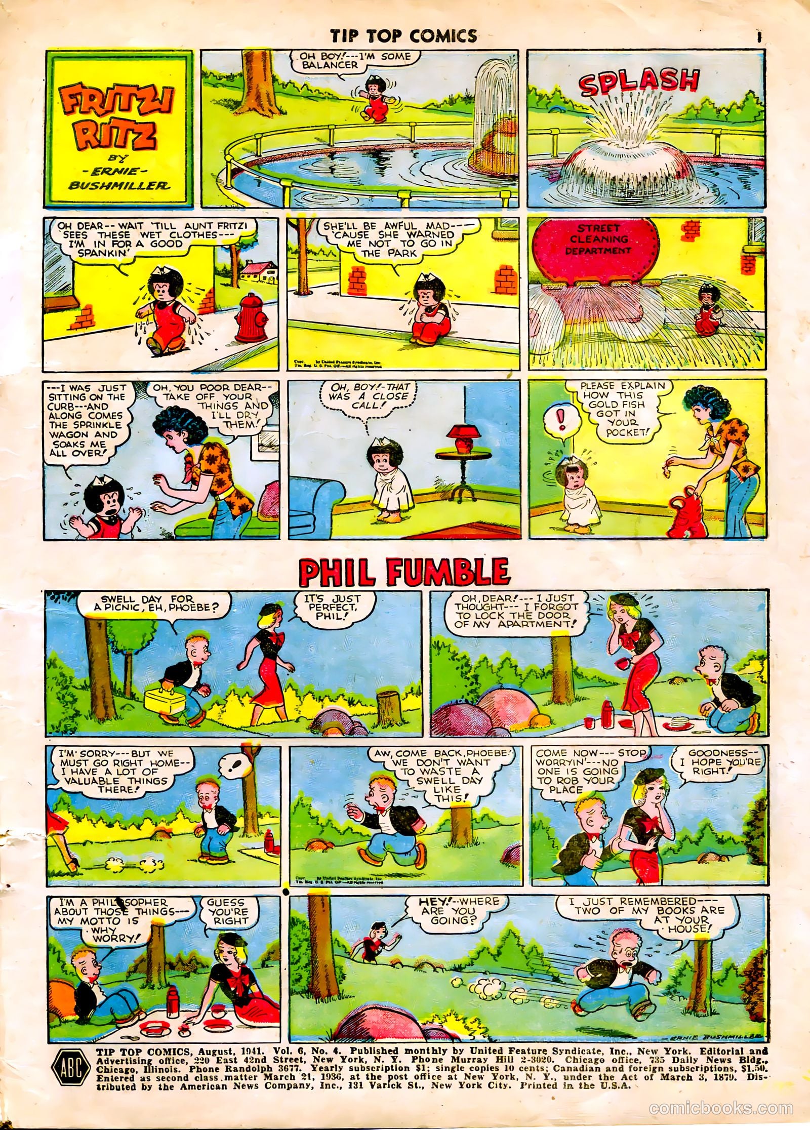 Tip Top Comics #64 (1936) — page 3 of 57