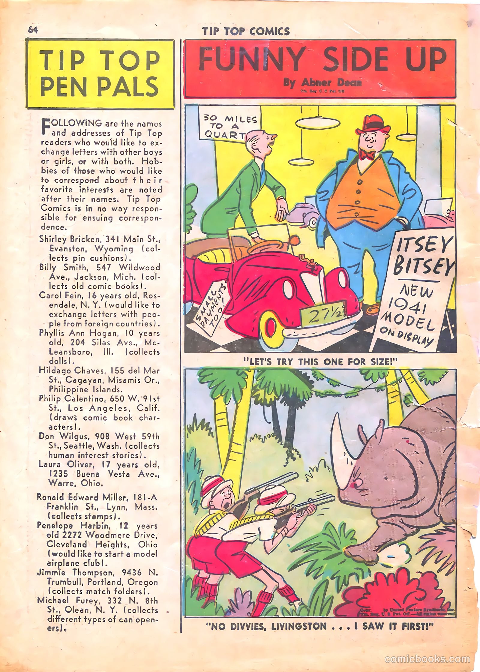 Tip Top Comics #65 (1936) — page 59 of 61