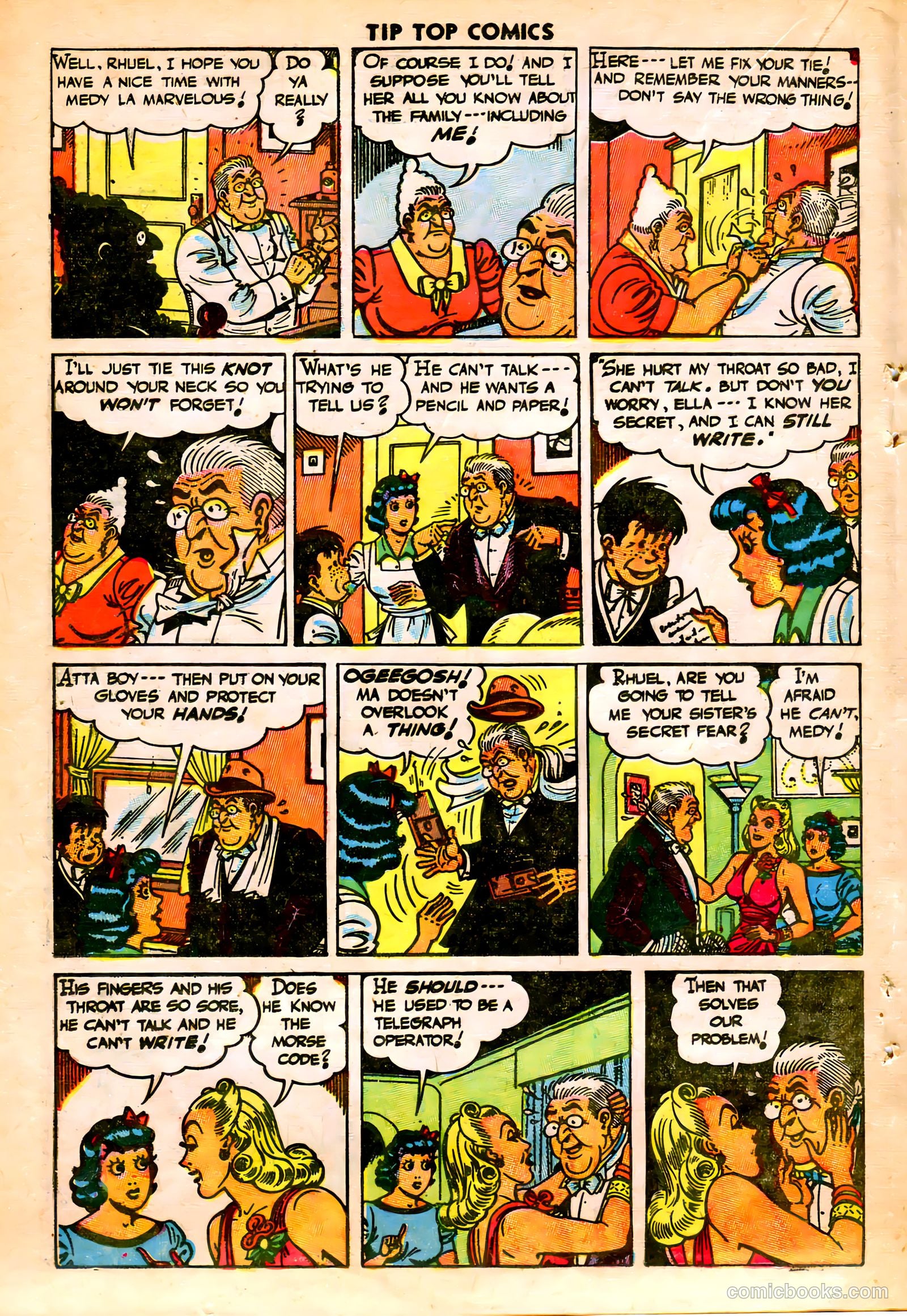 Tip Top Comics #123 (1936) — page 19 of 47