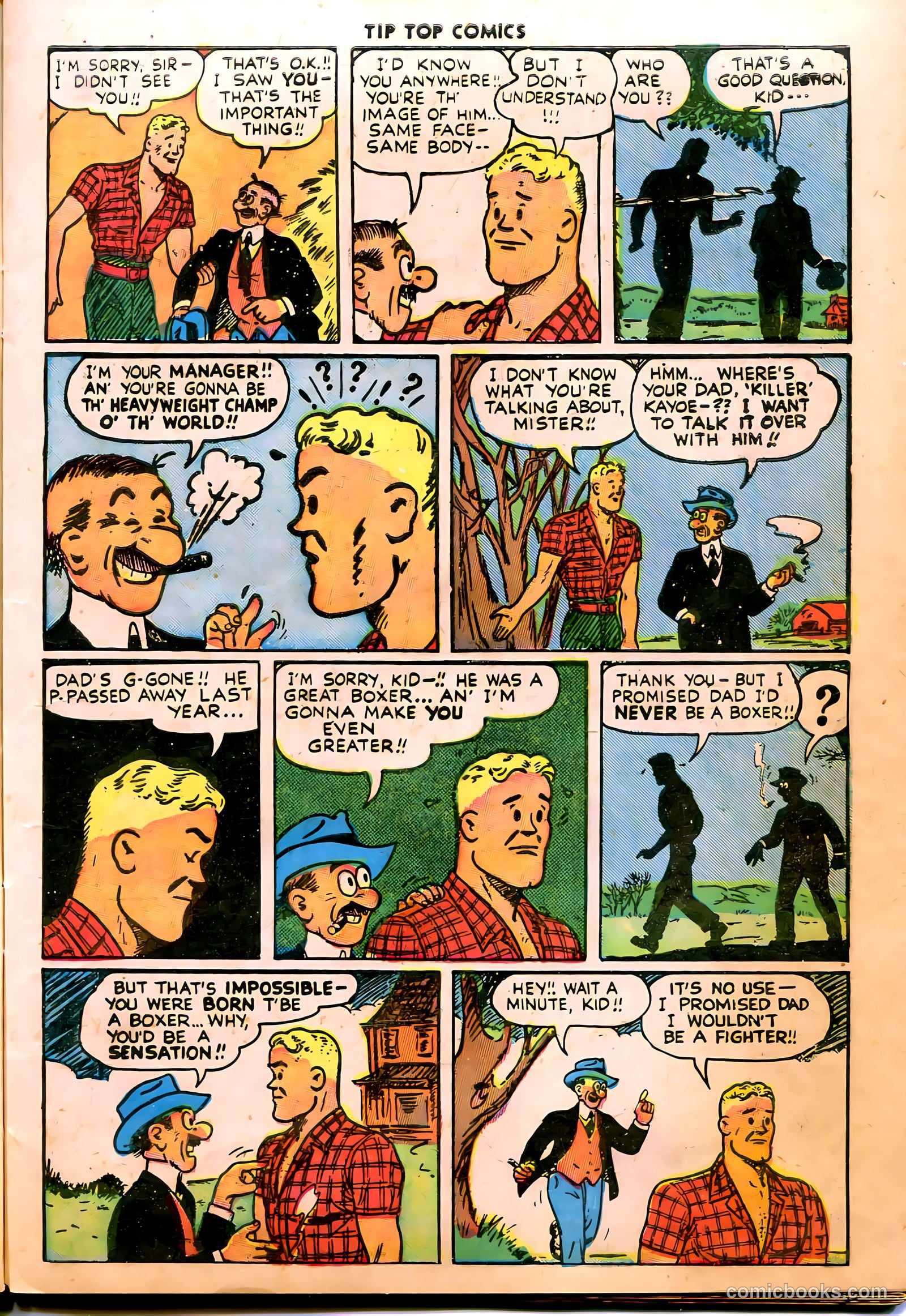Tip Top Comics #114 (1936) — page 6 of 47