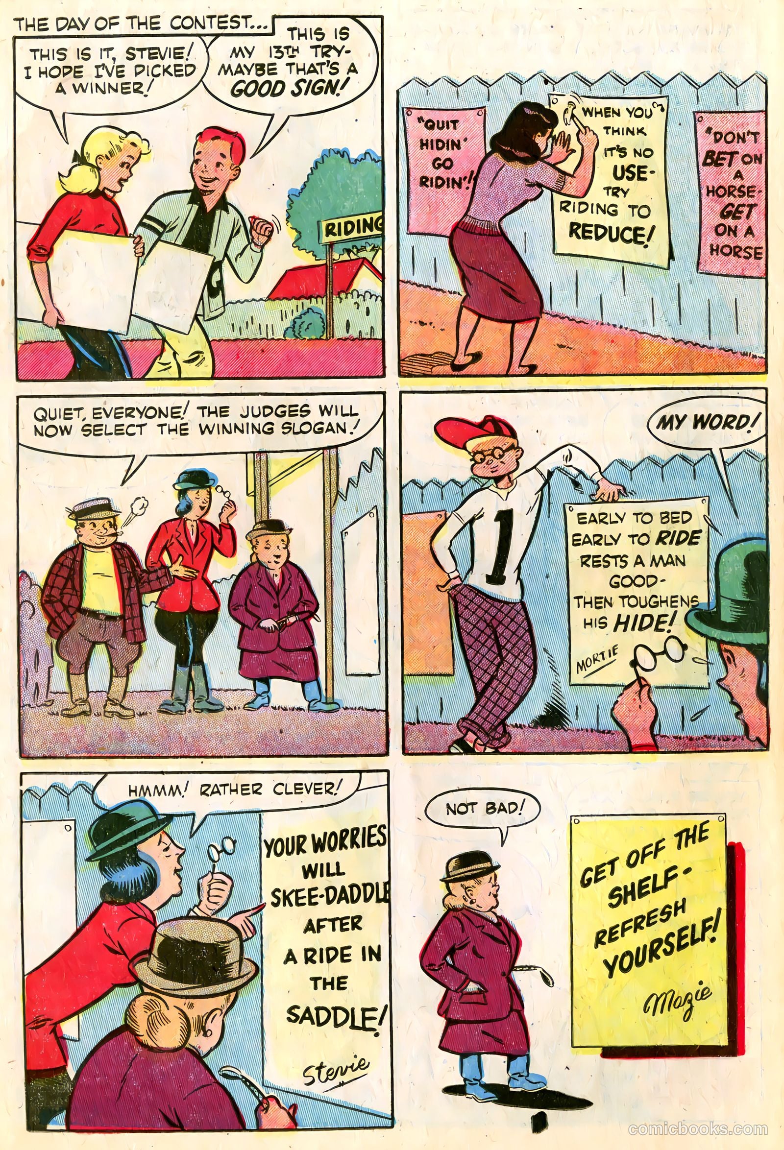 Mazie #9 (1959) — page 15 of 37