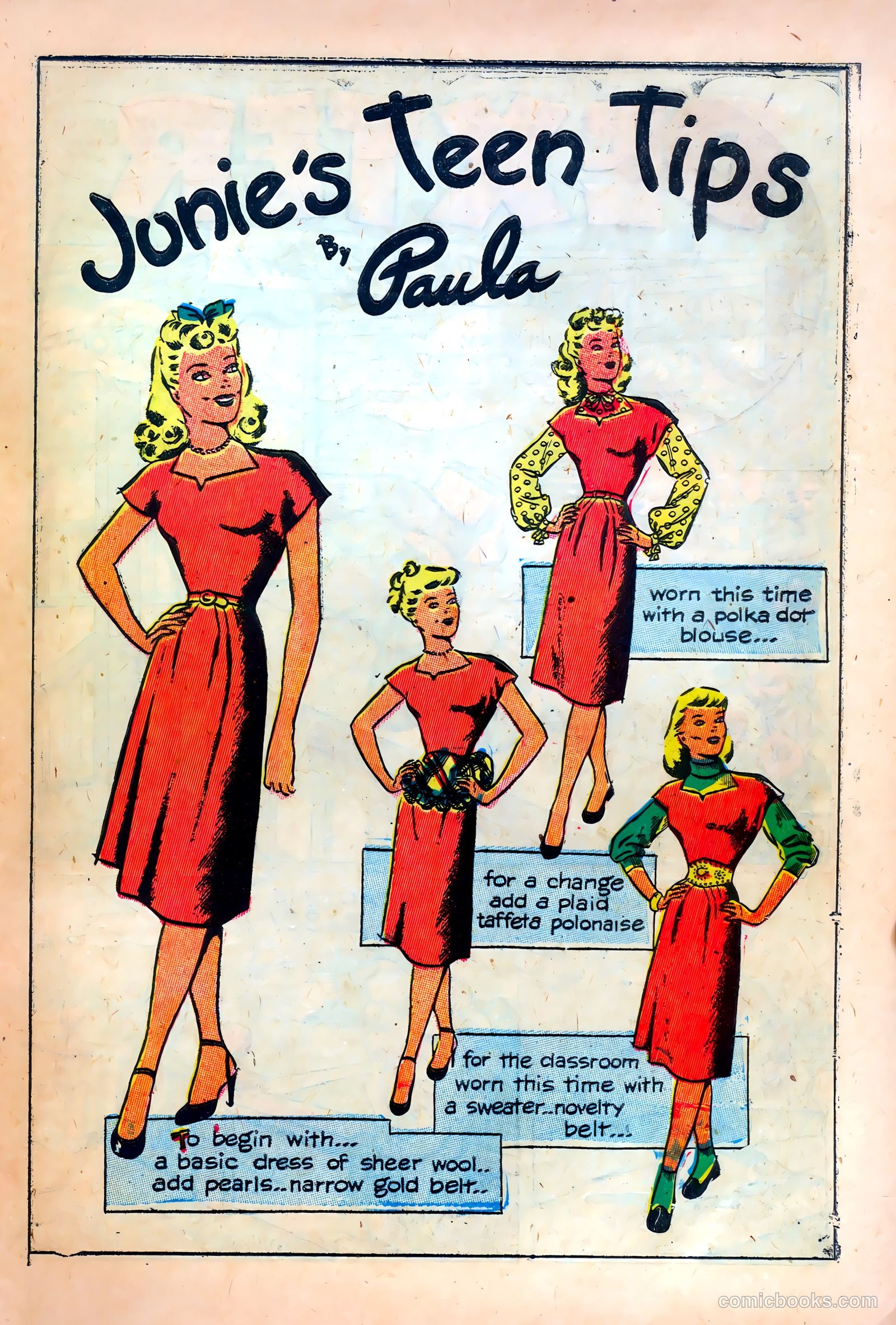 Junie Prom Comics 1 alt #1 — page 43 of 52