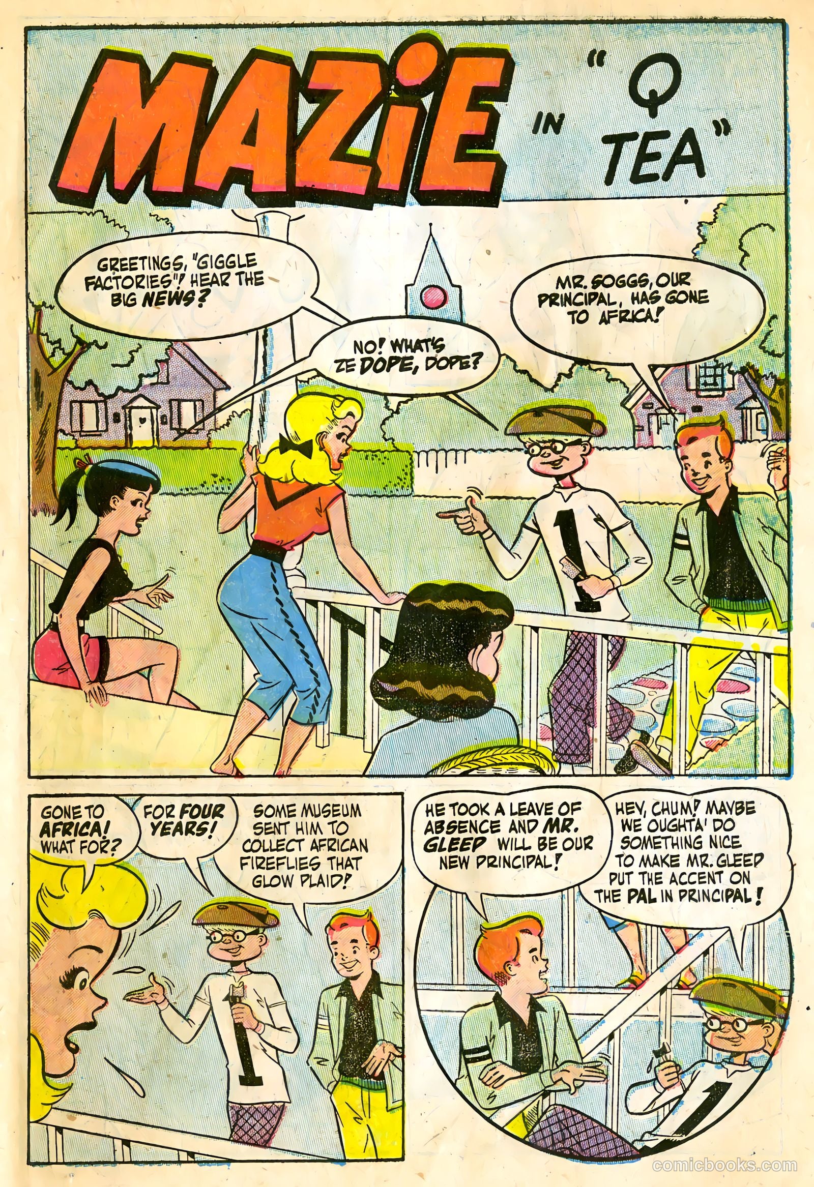 Mazie #11 (1959) — page 4 of 37