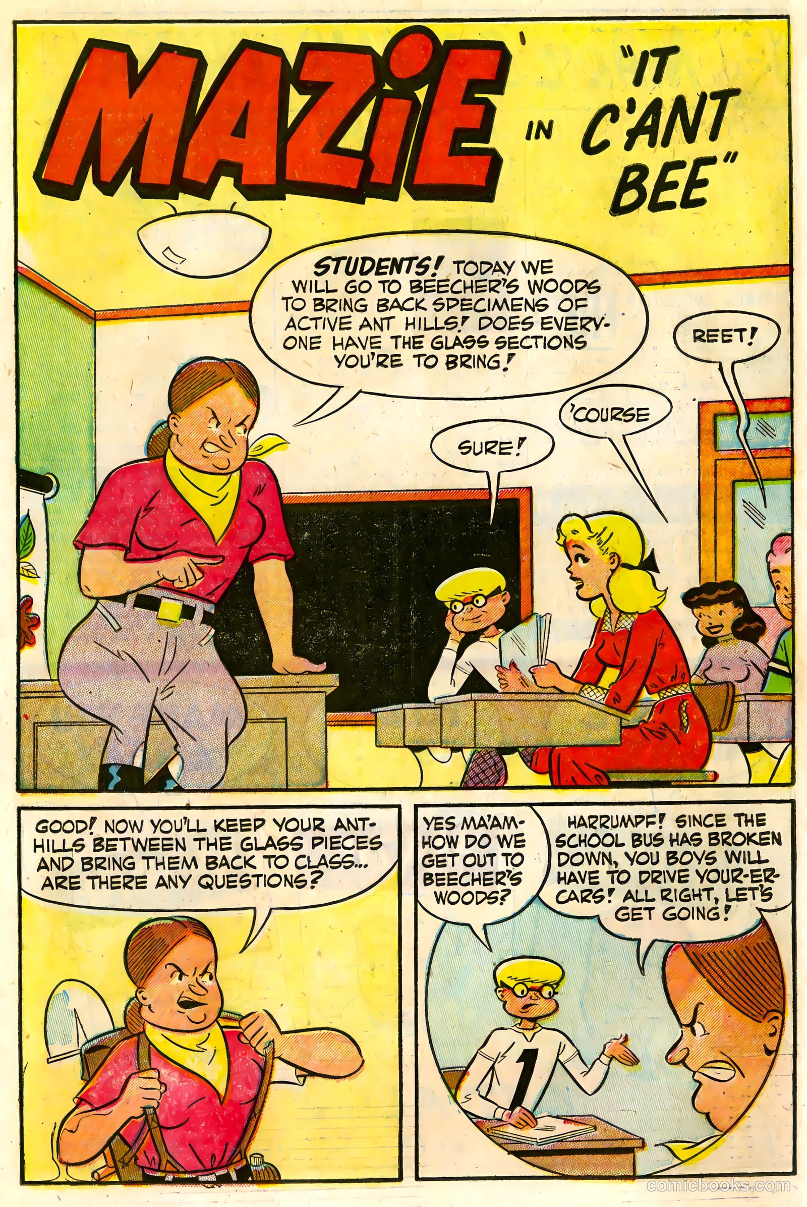 Mazie #10 (1959) — page 19 of 37