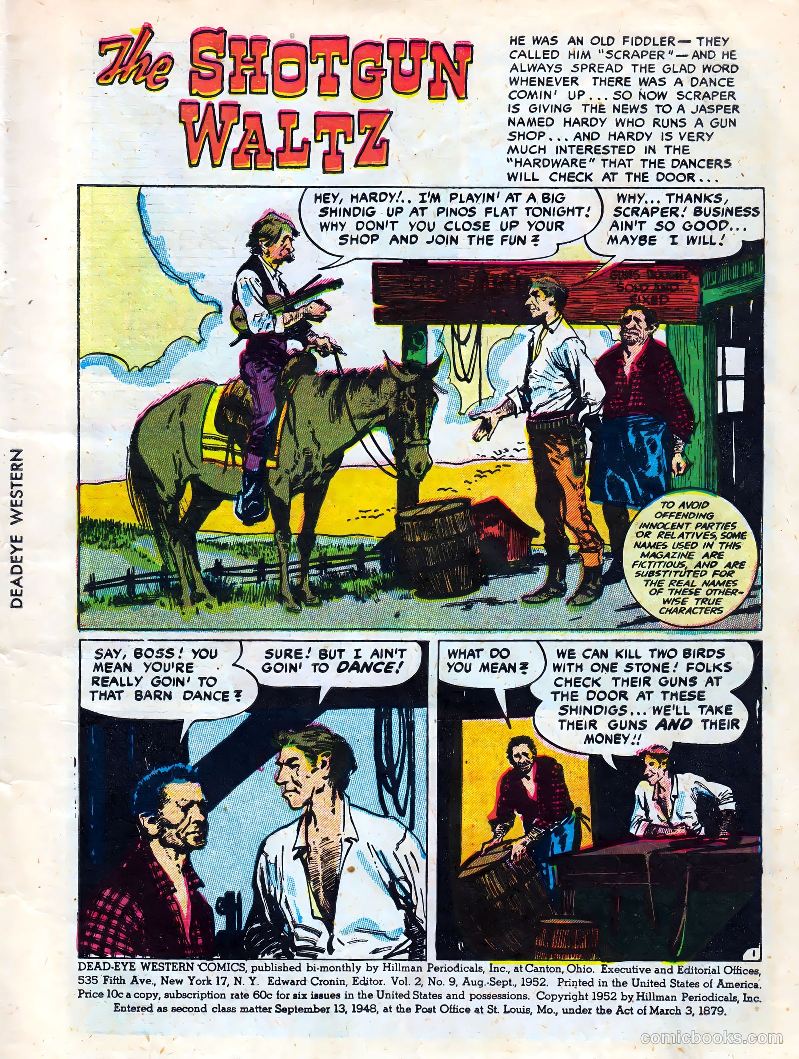Dead-Eye Western v2 #9 — page 3 of 36