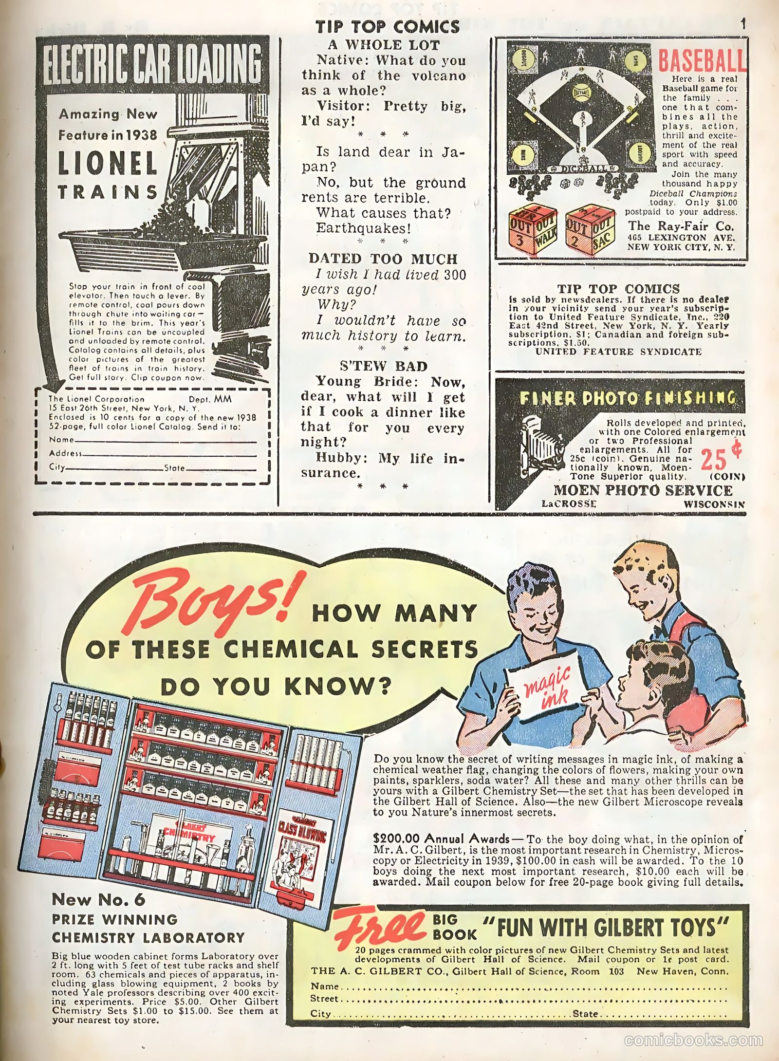 Tip Top Comics #32 (1936) — page 3 of 56
