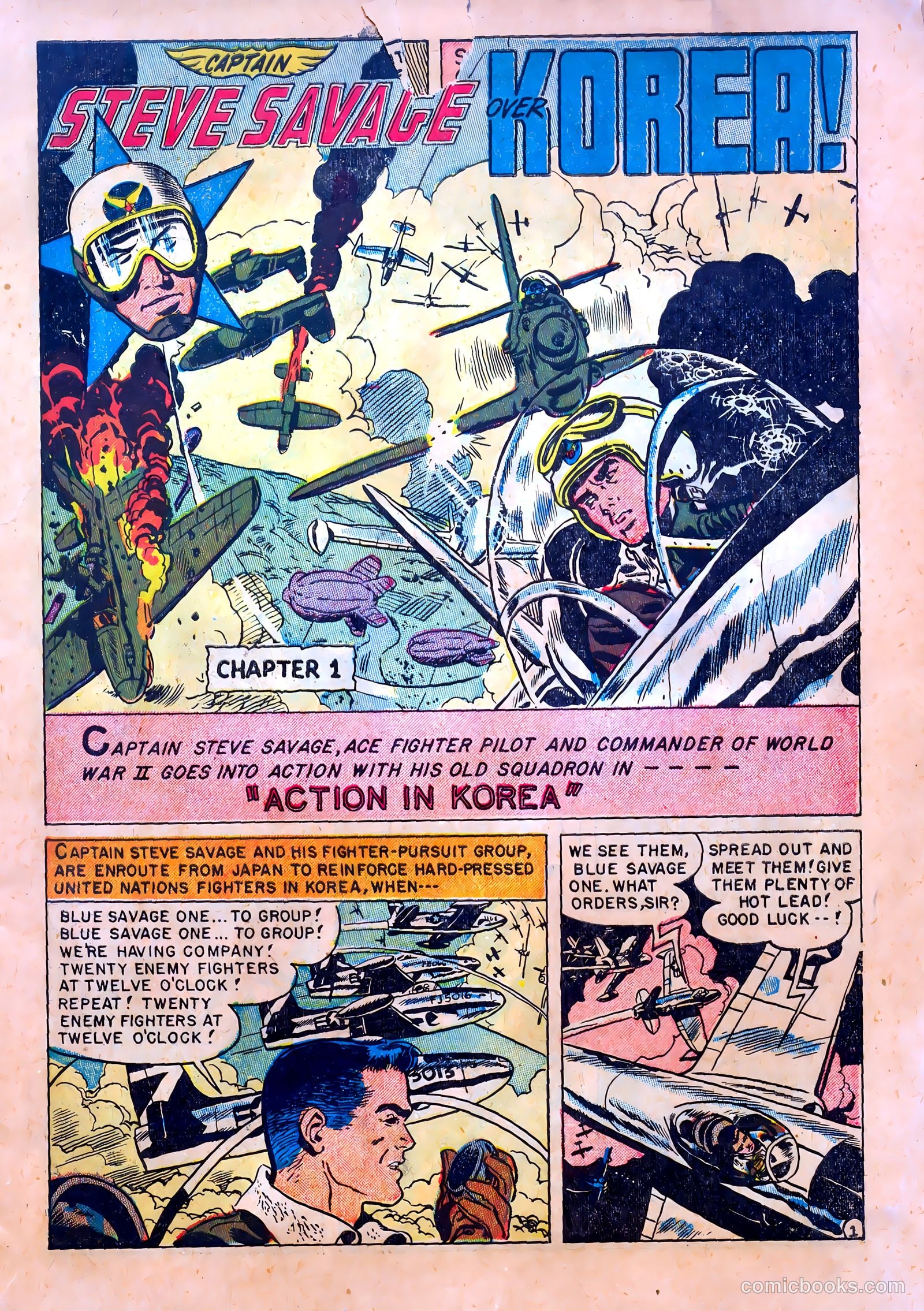 Captain Steve Savage v1 #1 — page 3 of 36