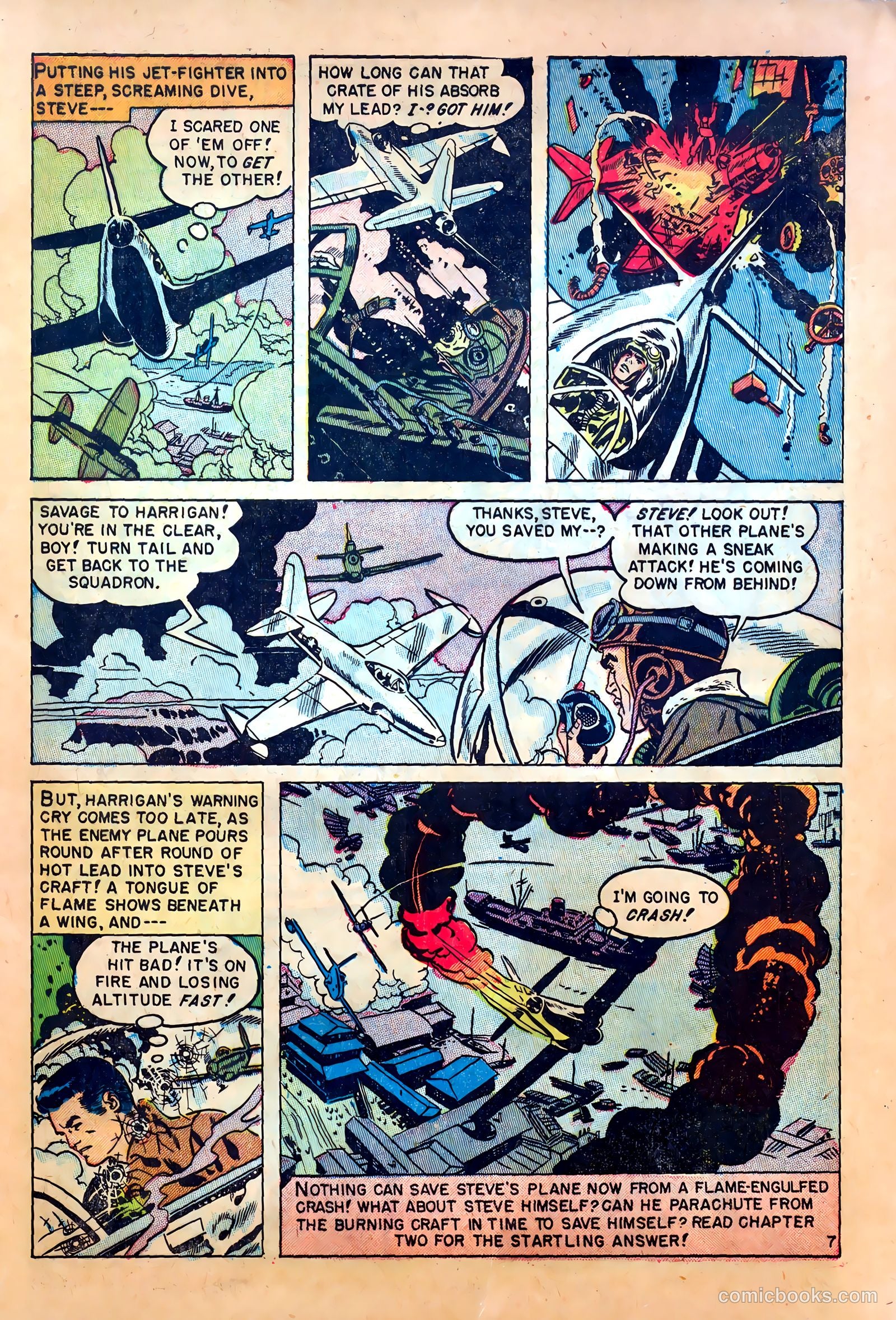 Captain Steve Savage v1 #1 — page 9 of 36