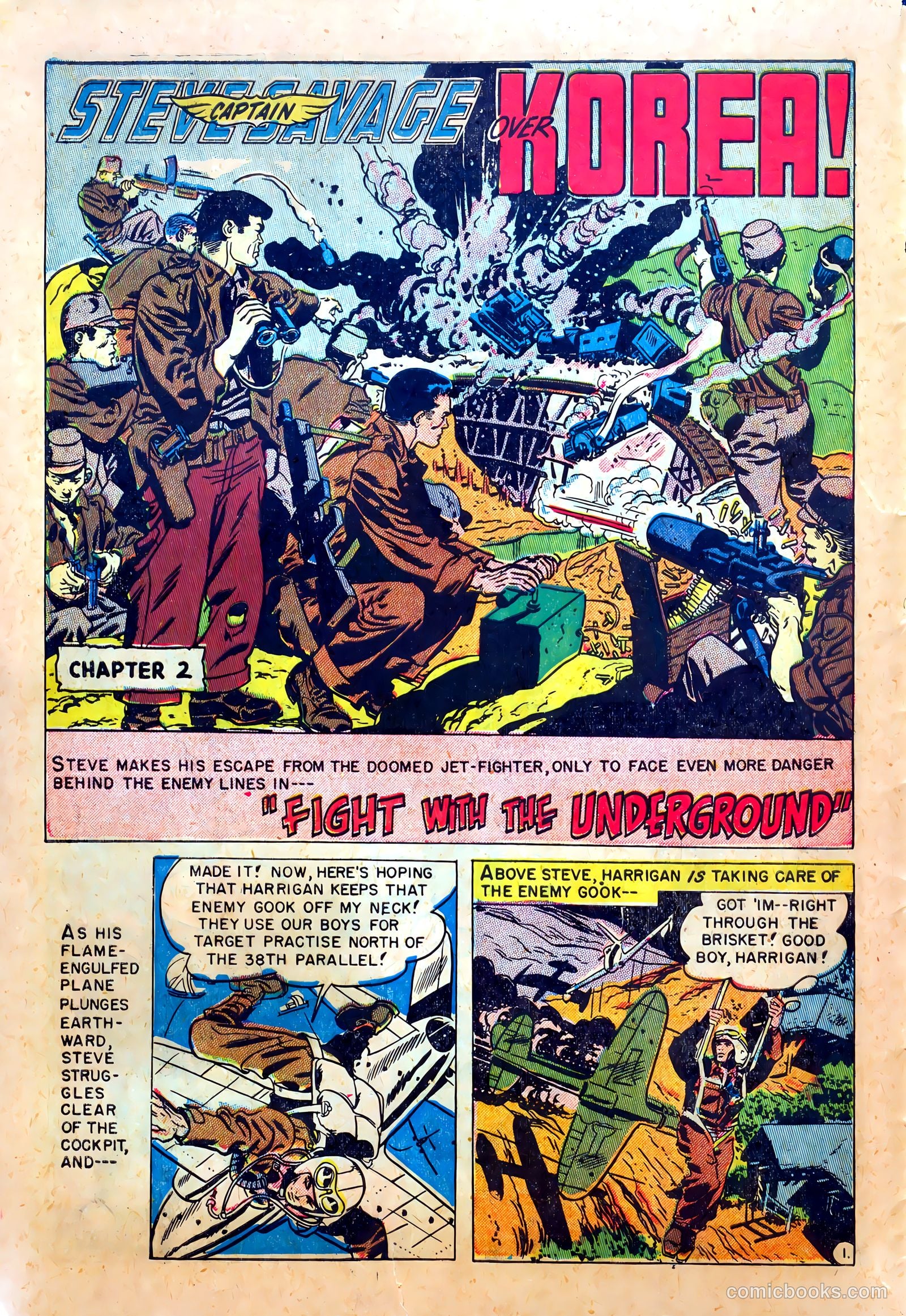 Captain Steve Savage v1 #1 — page 10 of 36