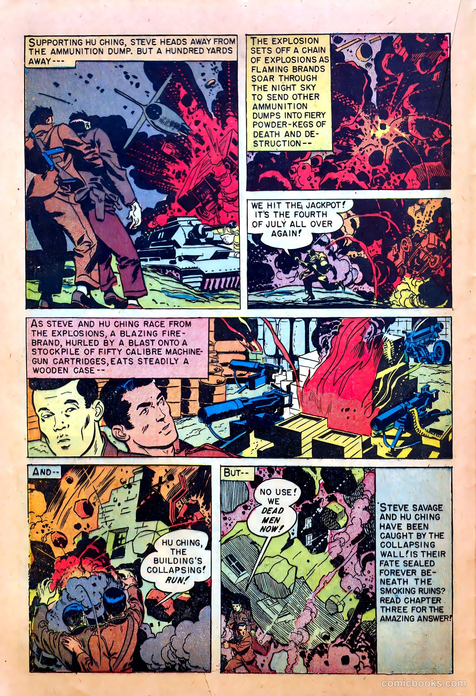 Captain Steve Savage v1 #1 — page 16 of 36