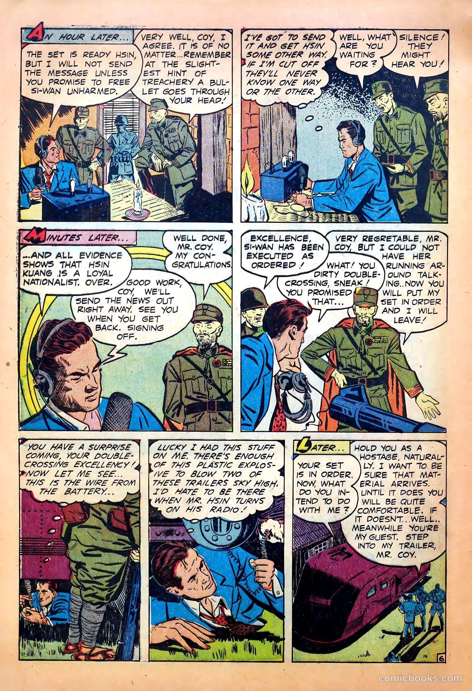 Captain Steve Savage v1 #1 — page 32 of 36