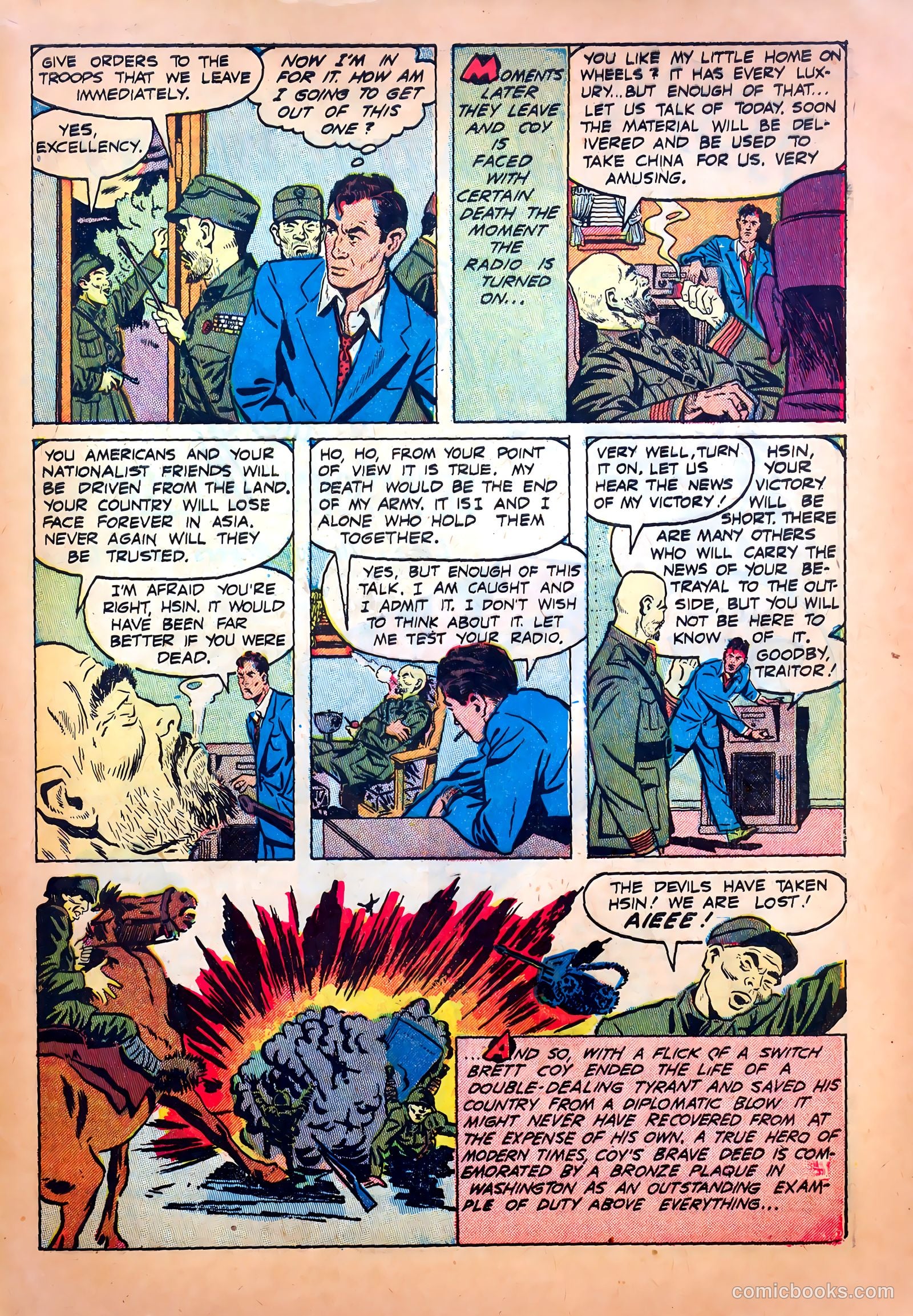 Captain Steve Savage v1 #1 — page 33 of 36
