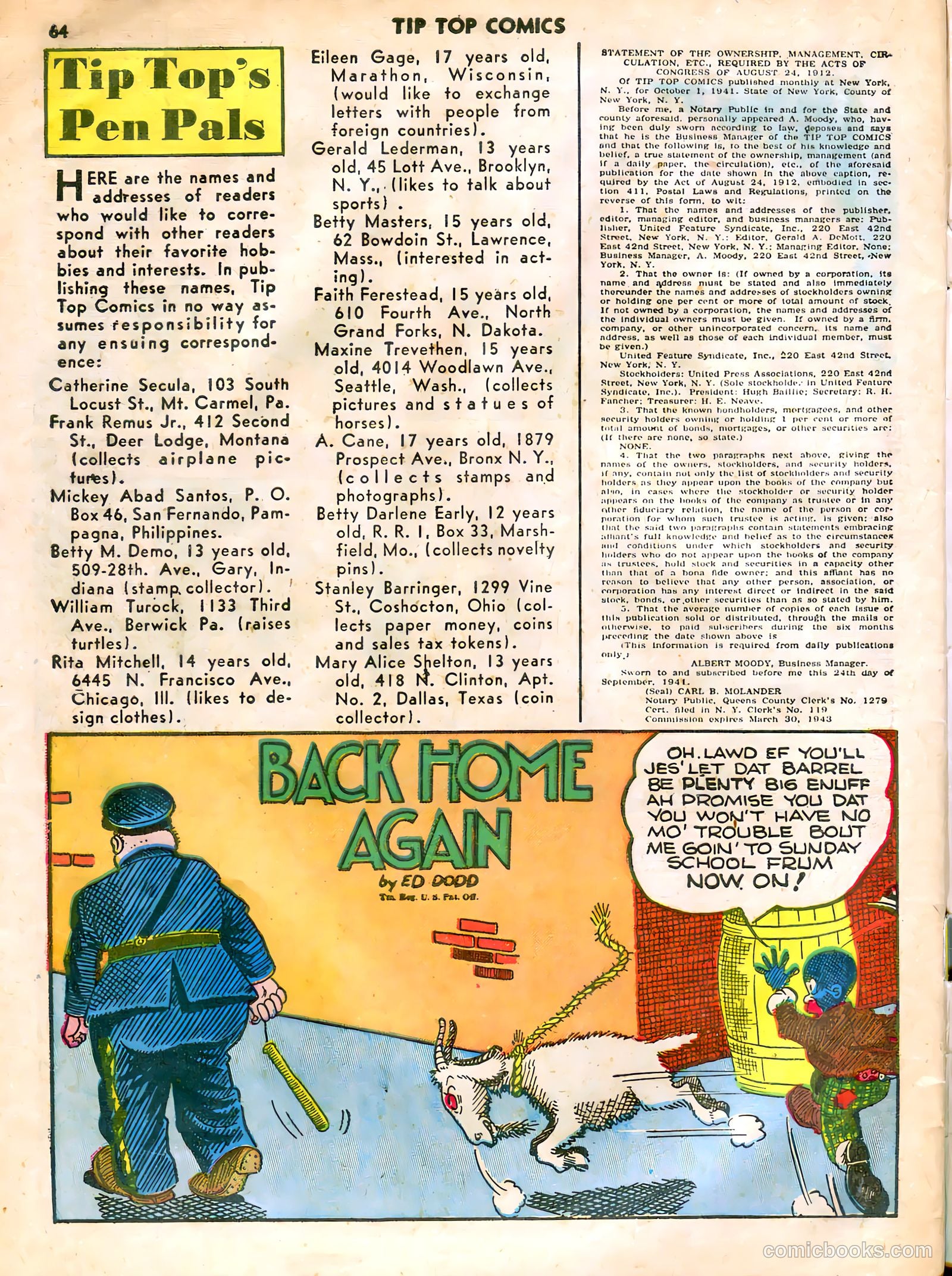 Tip Top Comics #69 (1936) — page 59 of 61