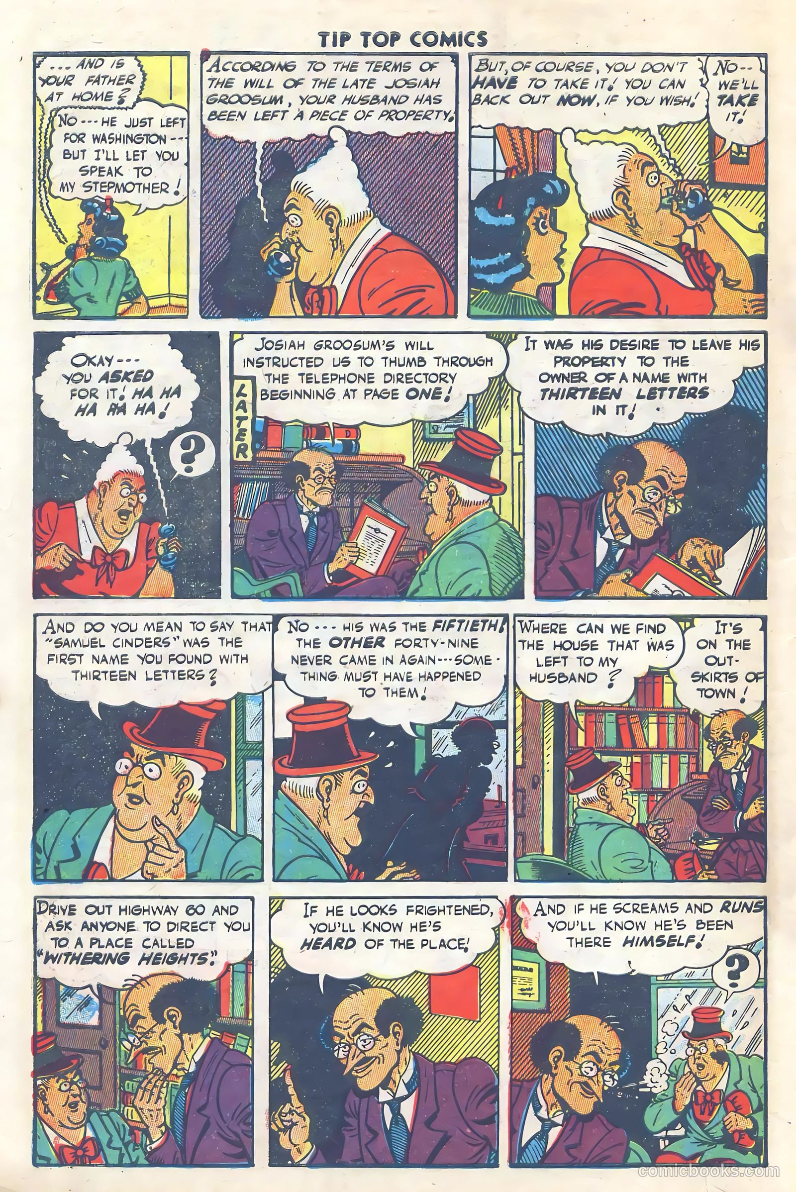 Tip Top Comics #121 (1936) — page 32 of 44
