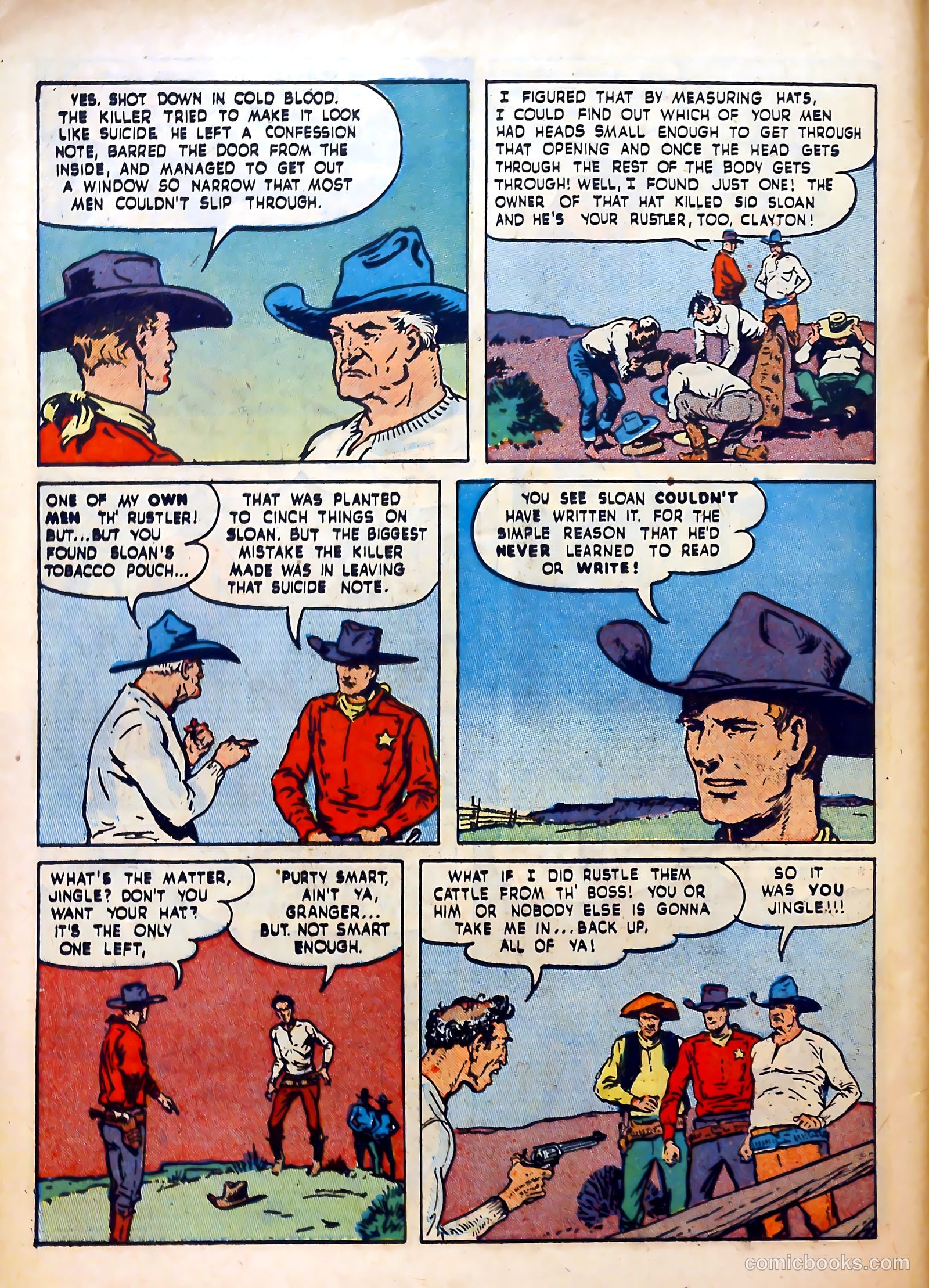 Tex Granger #22 — page 25 of 35