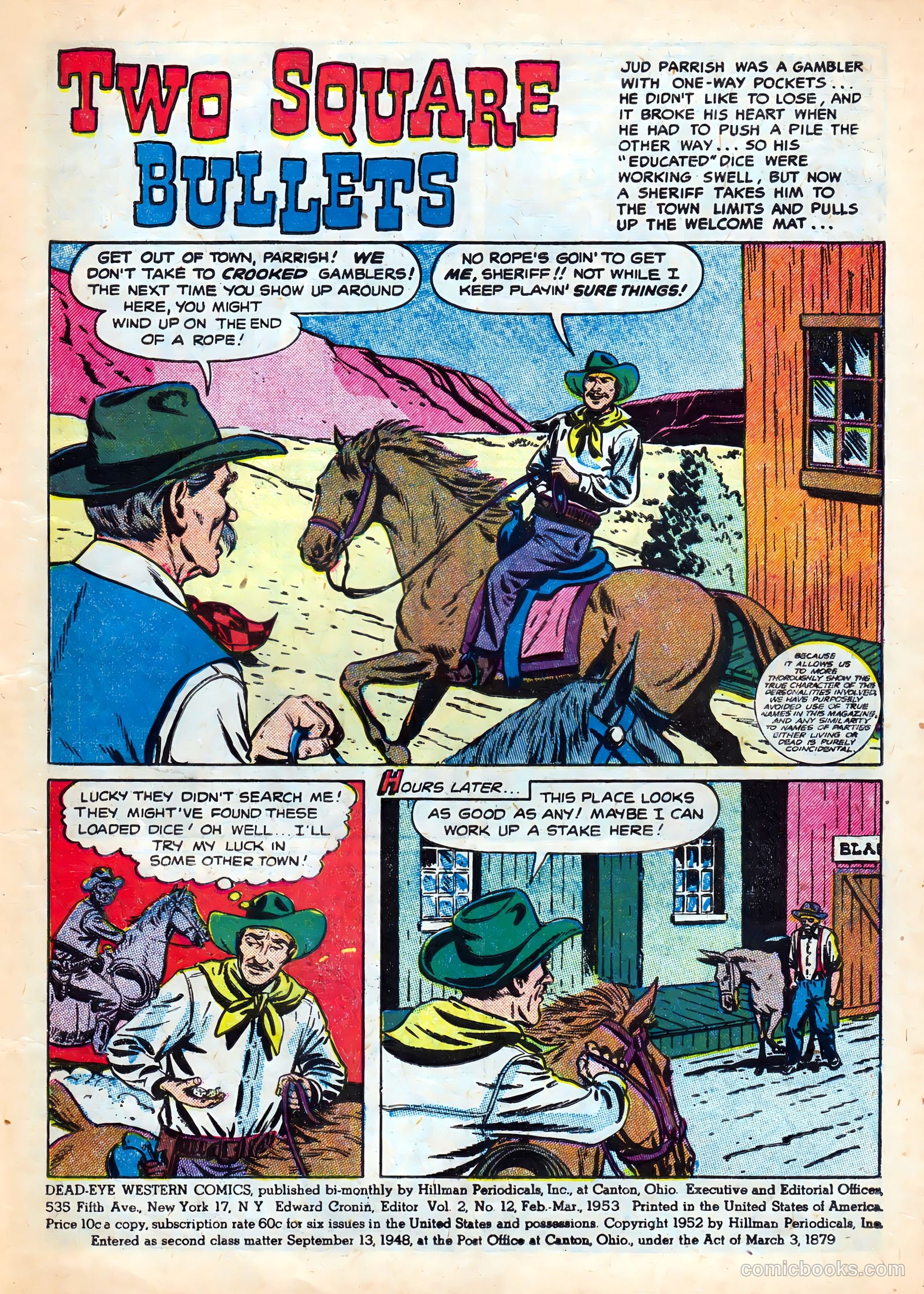 Dead-Eye Western v2 #12 — page 3 of 36
