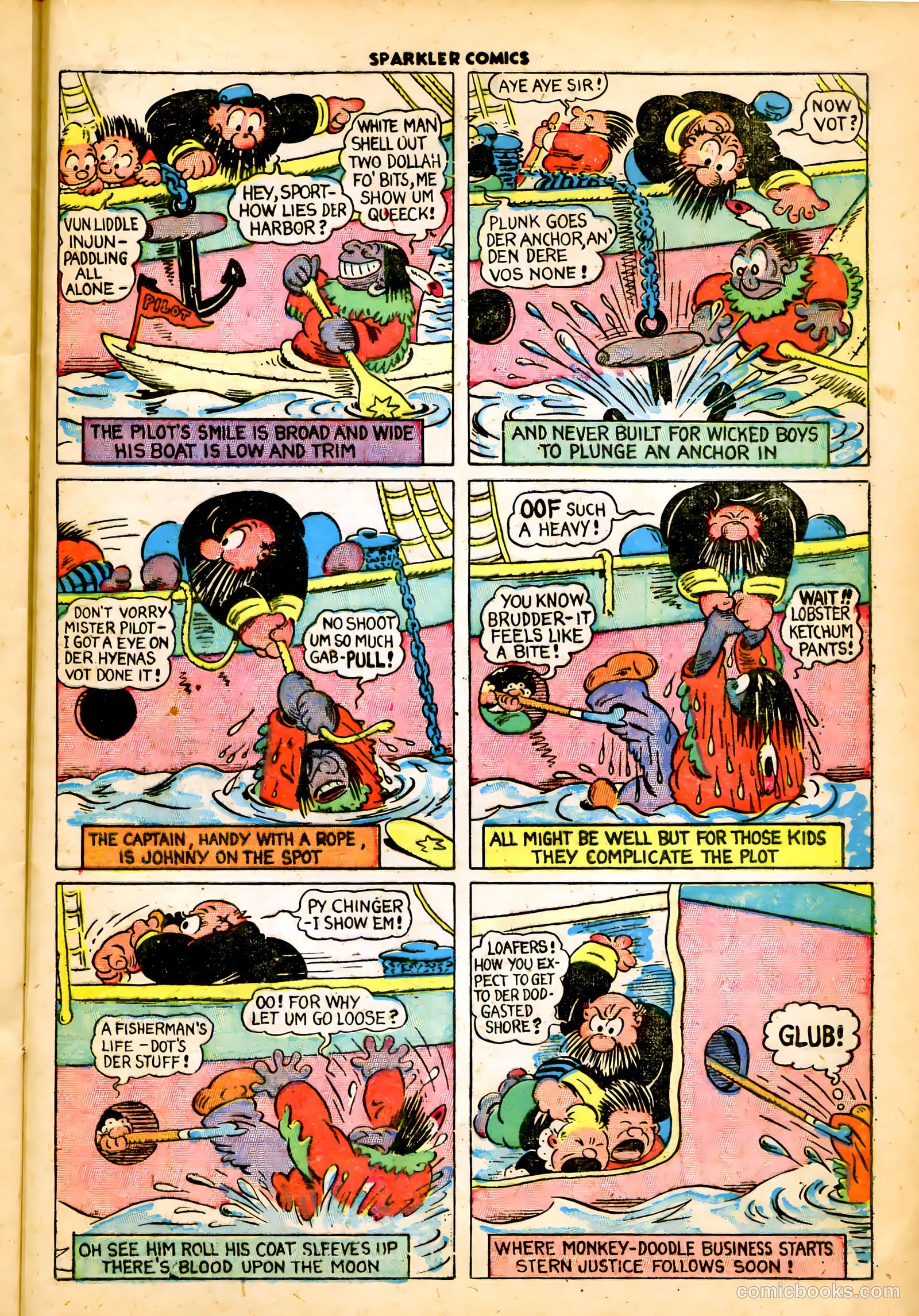 Sparkler Comics #79 (1948) — page 16 of 33