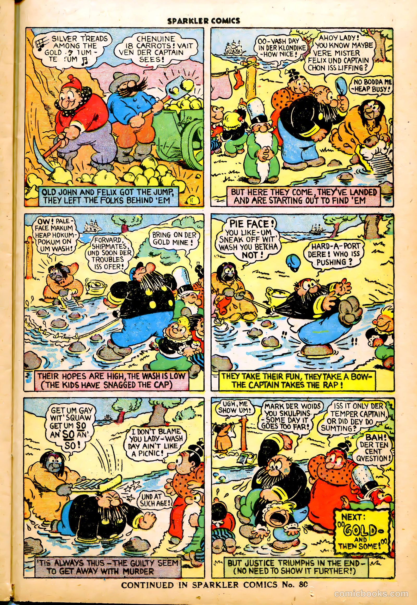 Sparkler Comics #79 (1948) — page 18 of 33