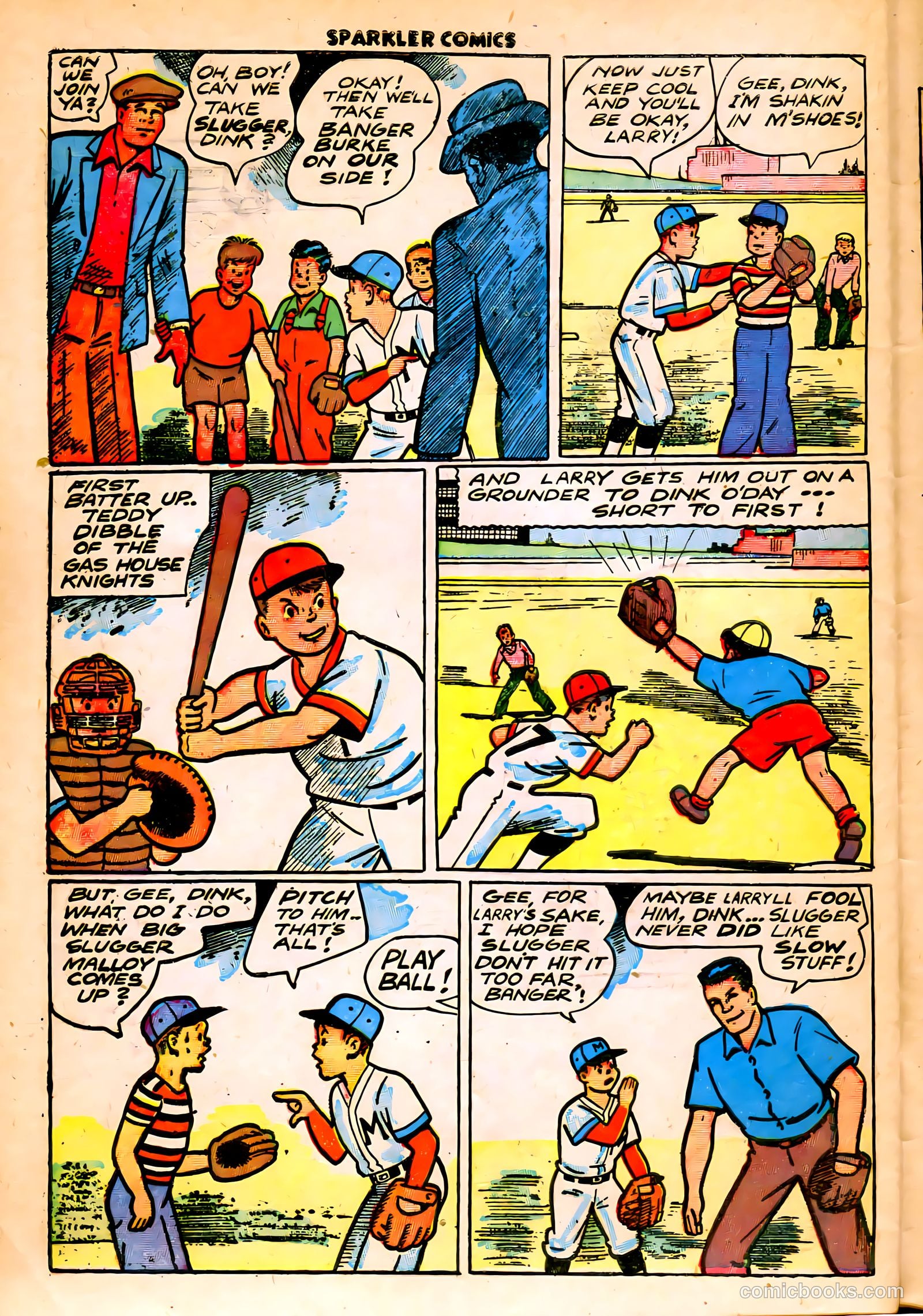 Sparkler Comics #79 (1948) — page 21 of 33