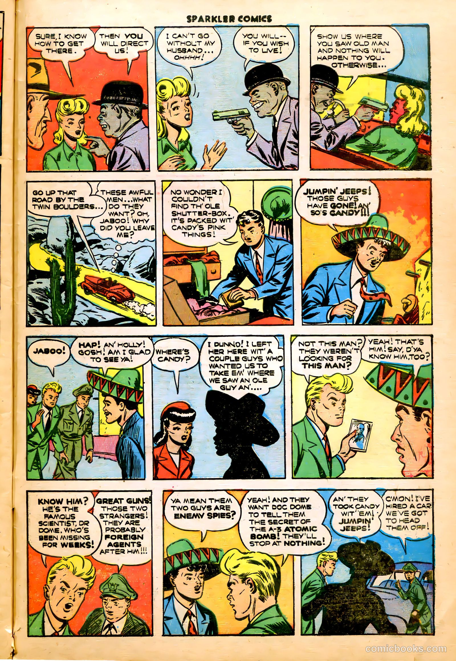 Sparkler Comics #79 (1948) — page 28 of 33