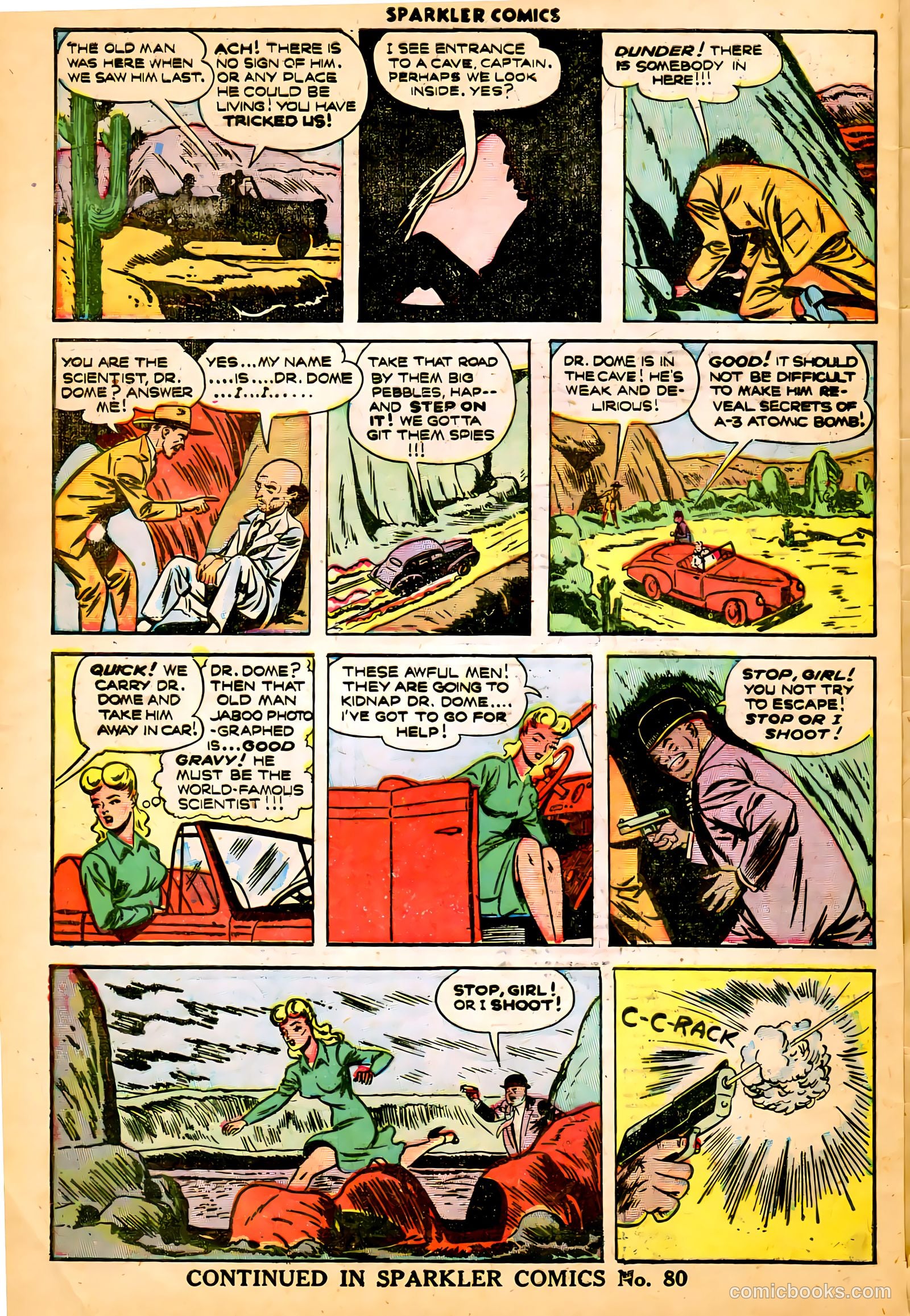 Sparkler Comics #79 (1948) — page 29 of 33