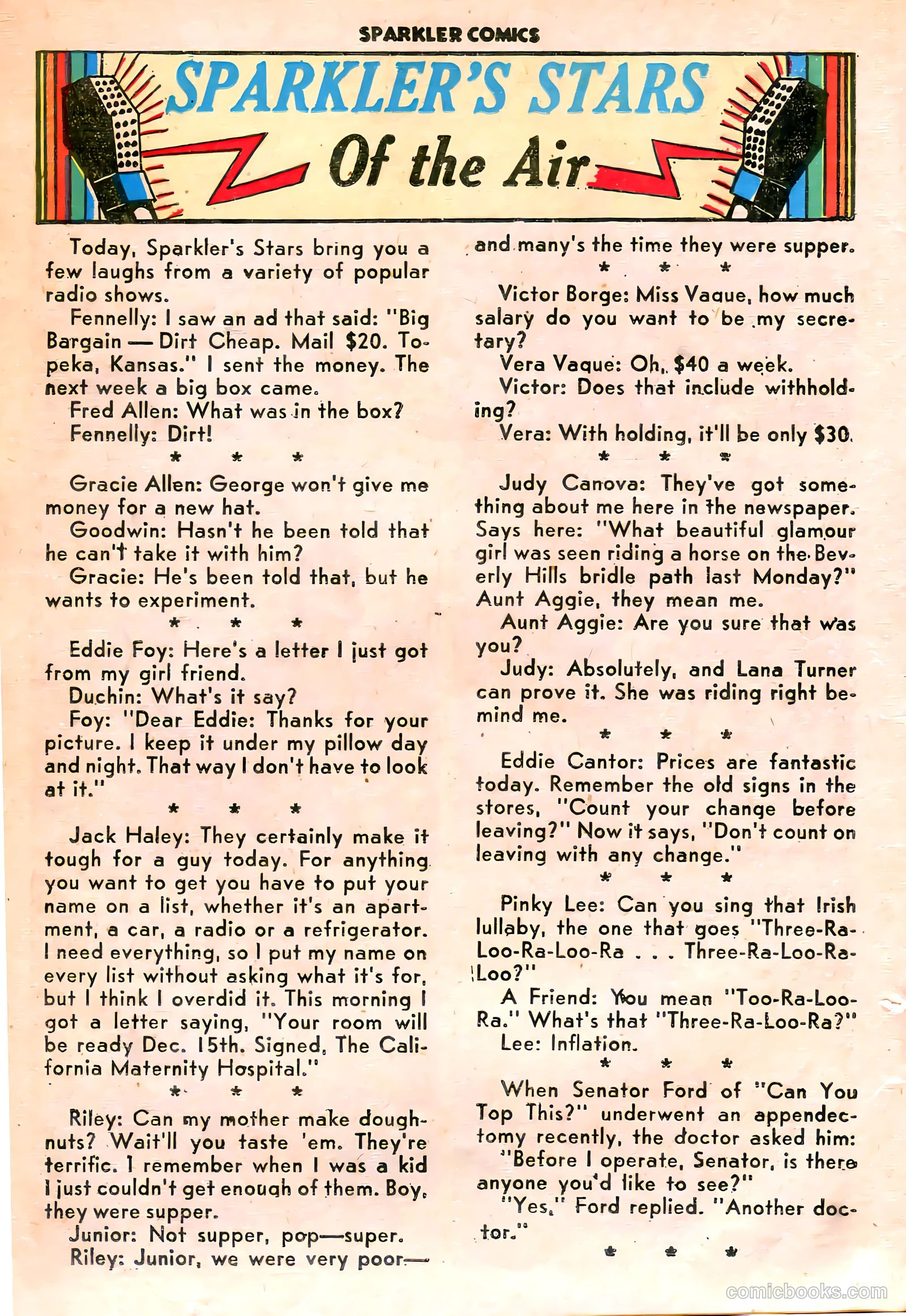 Sparkler Comics #73 (1948) — page 4 of 31