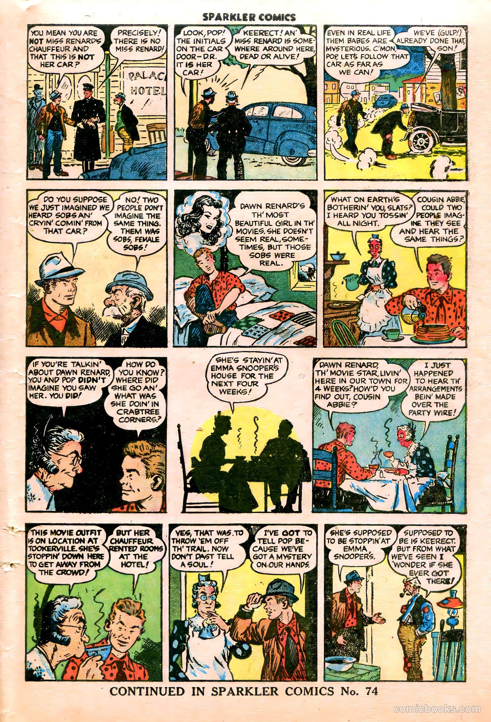 Sparkler Comics #73 (1948) — page 22 of 31