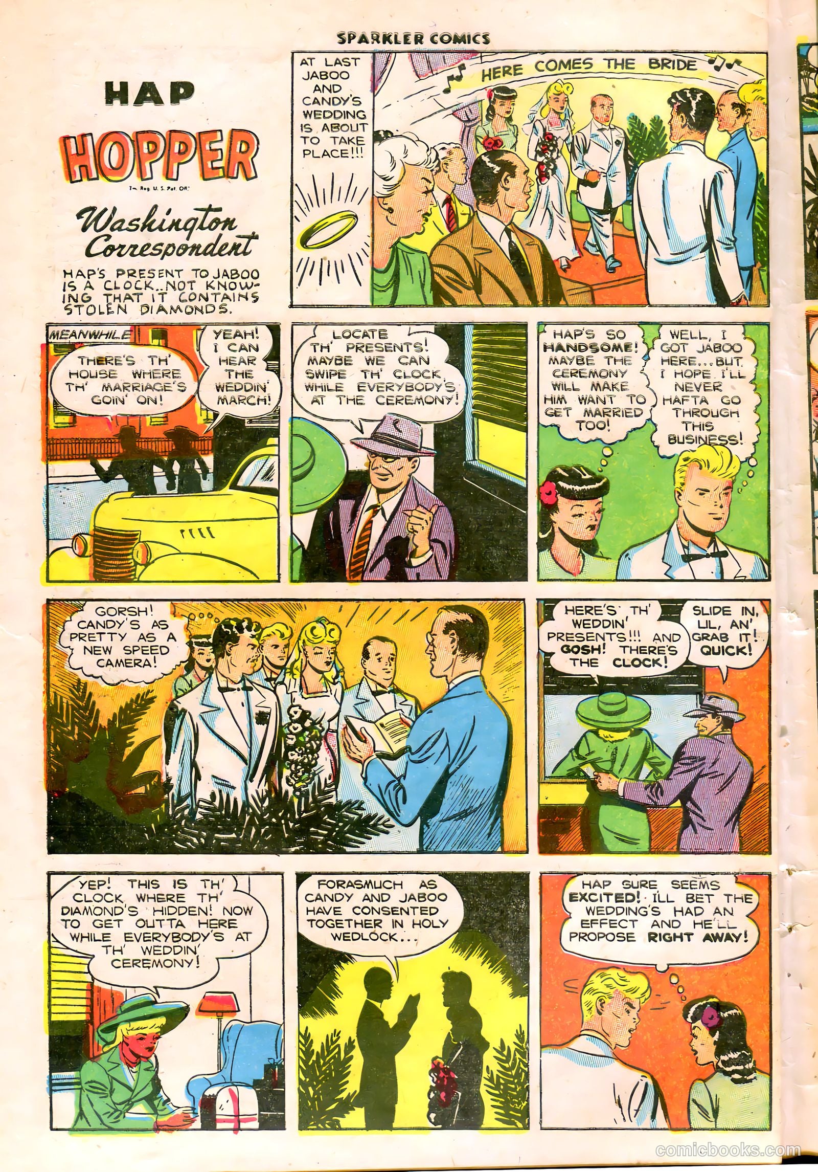 Sparkler Comics #73 (1948) — page 23 of 31