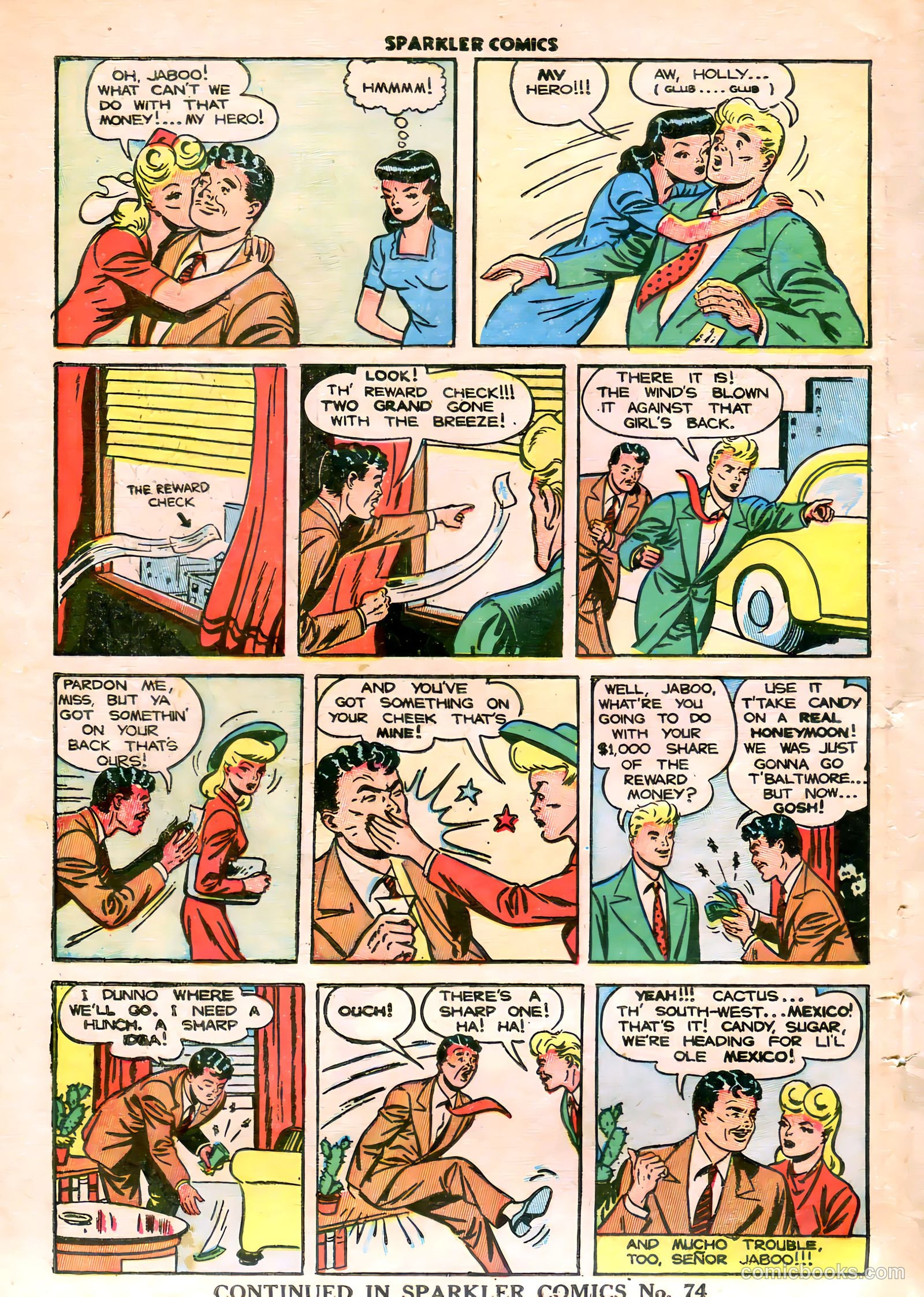 Sparkler Comics #73 (1948) — page 27 of 31