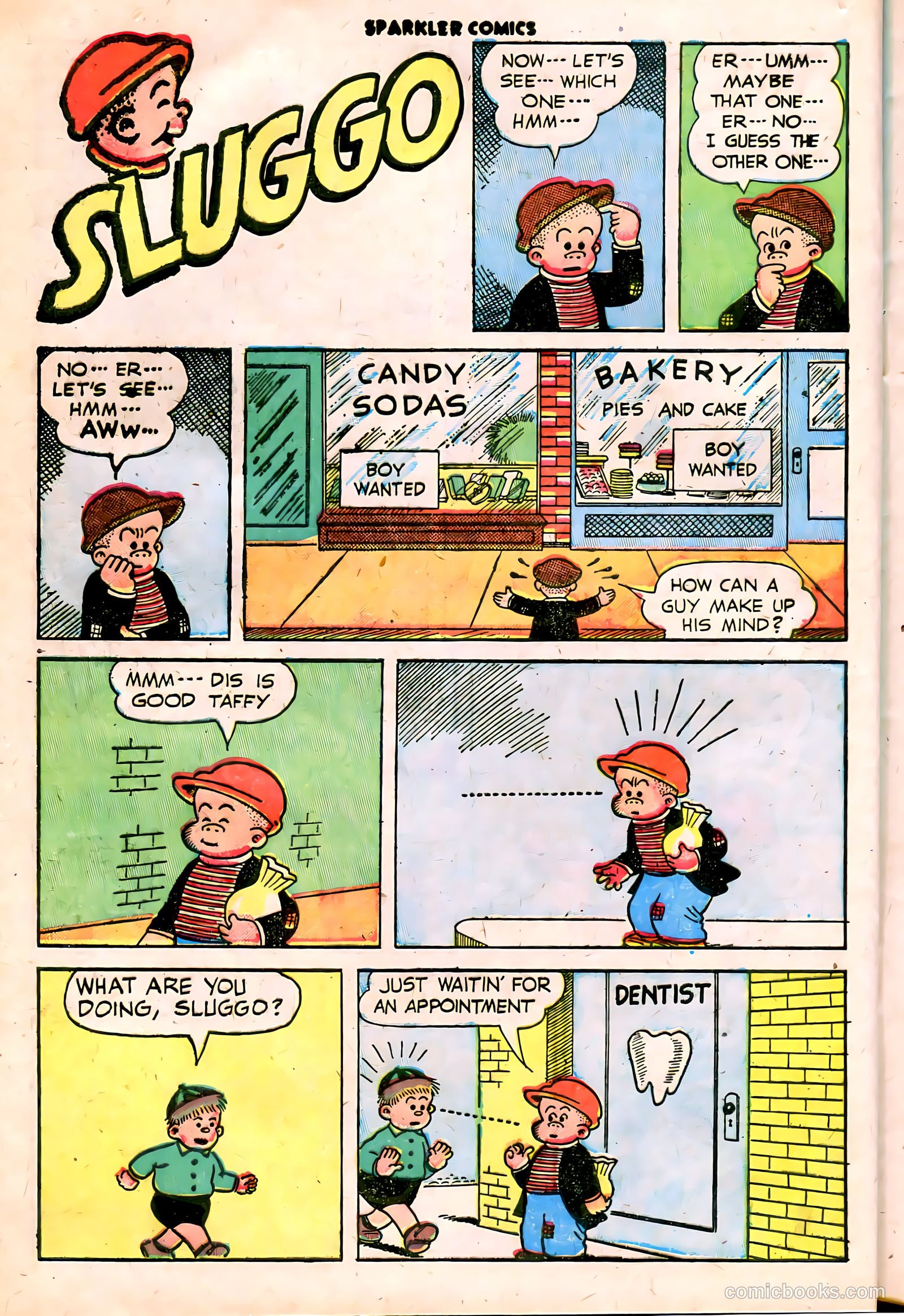 Sparkler Comics #81 (1948) — page 3 of 32