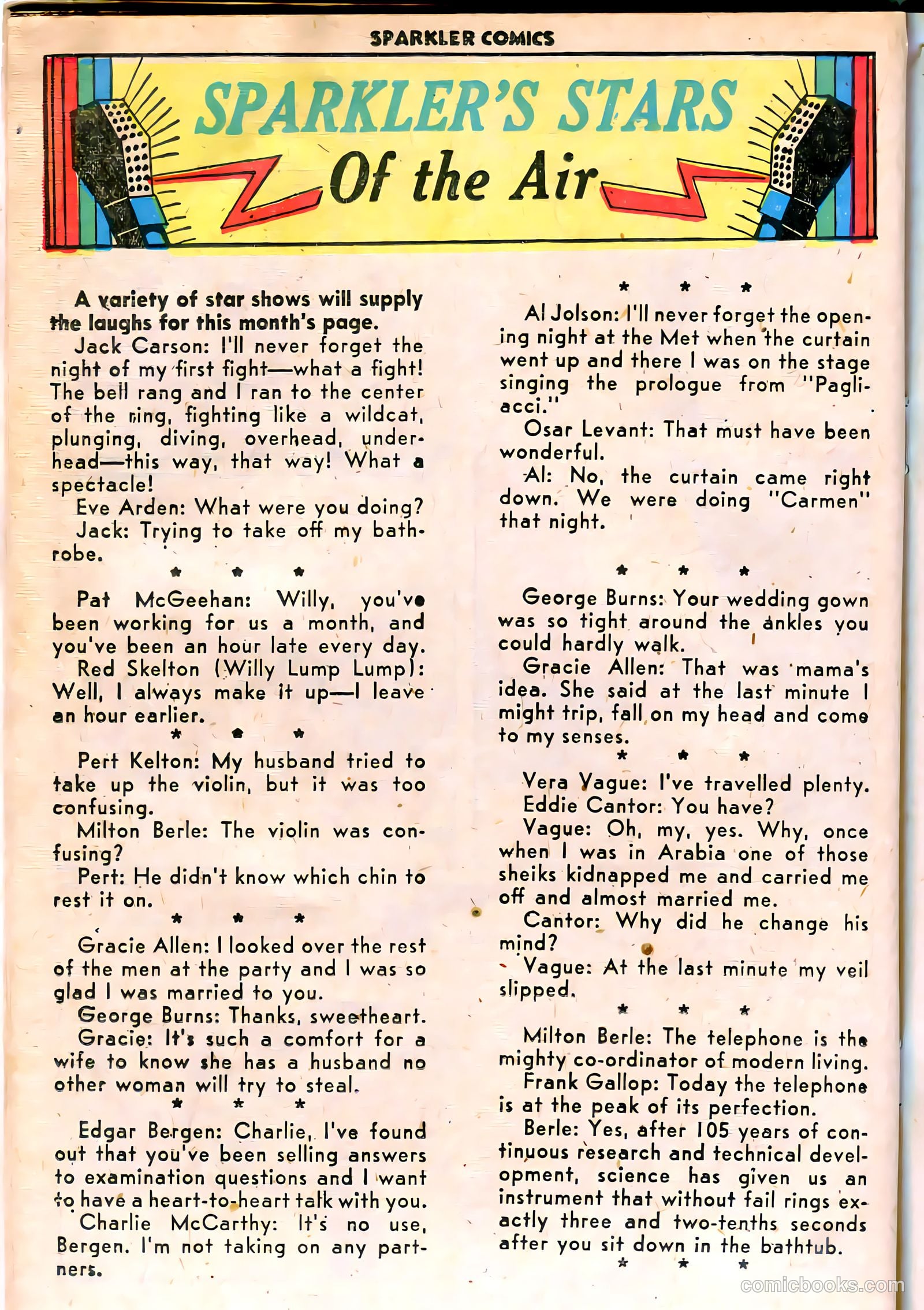 Sparkler Comics #81 (1948) — page 6 of 32