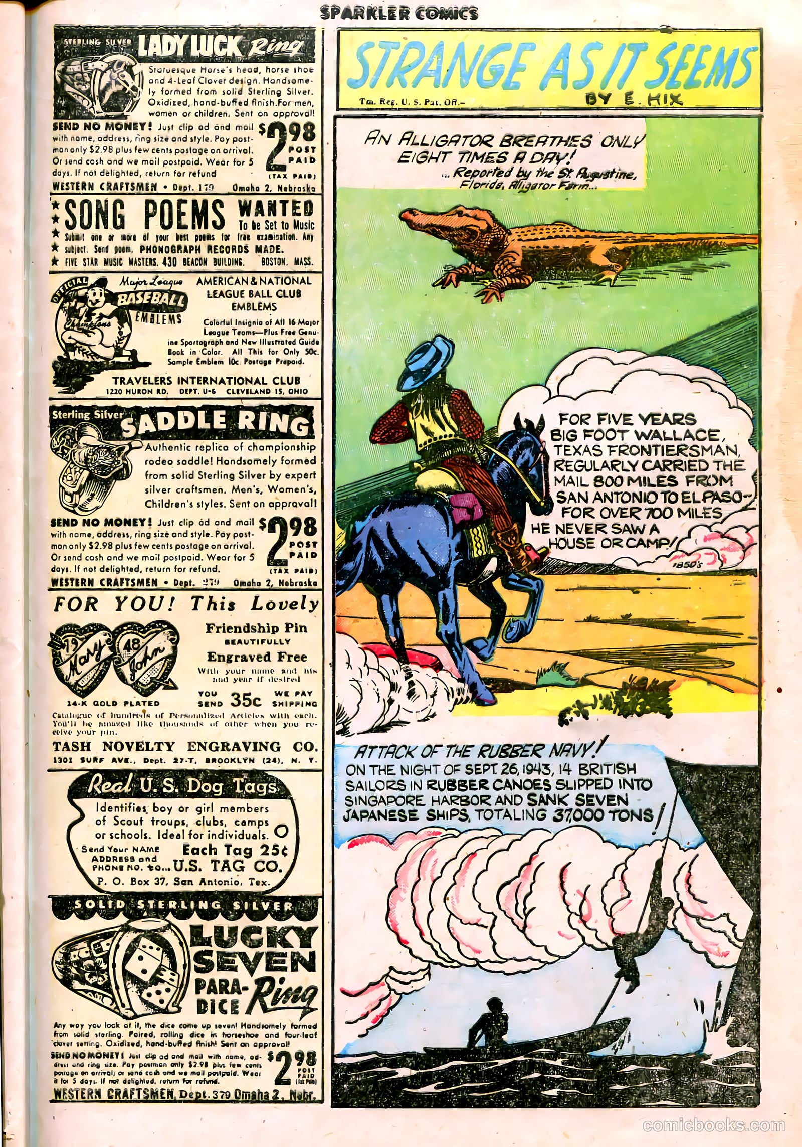 Sparkler Comics #81 (1948) — page 19 of 32