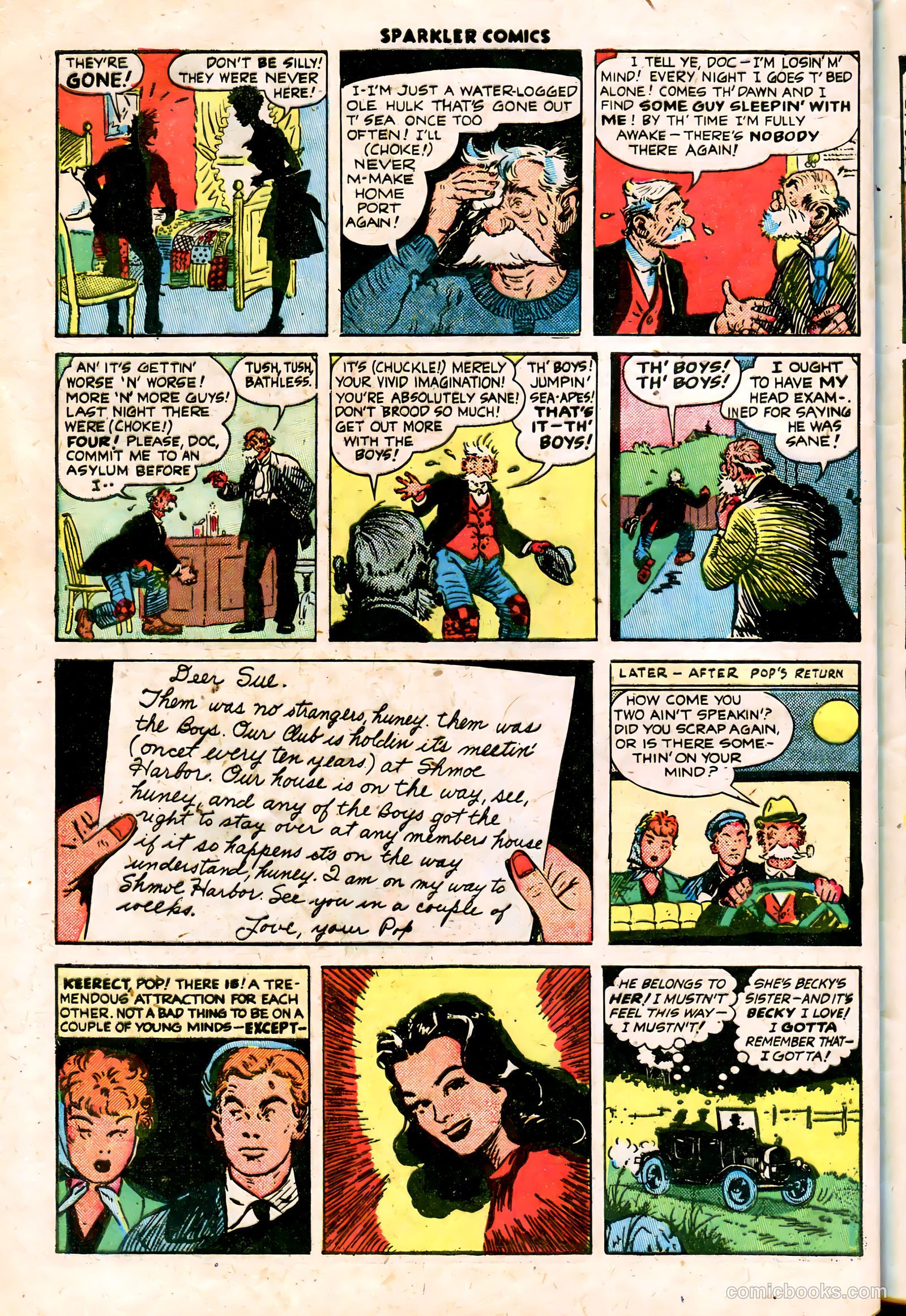 Sparkler Comics #81 (1948) — page 22 of 32