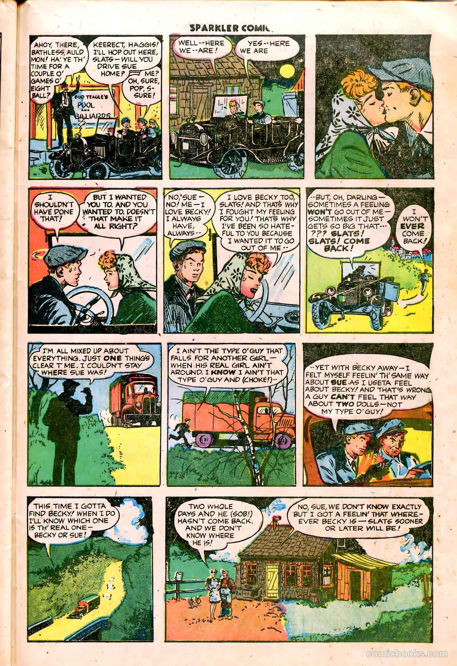 Sparkler Comics #81 (1948) — page 23 of 32