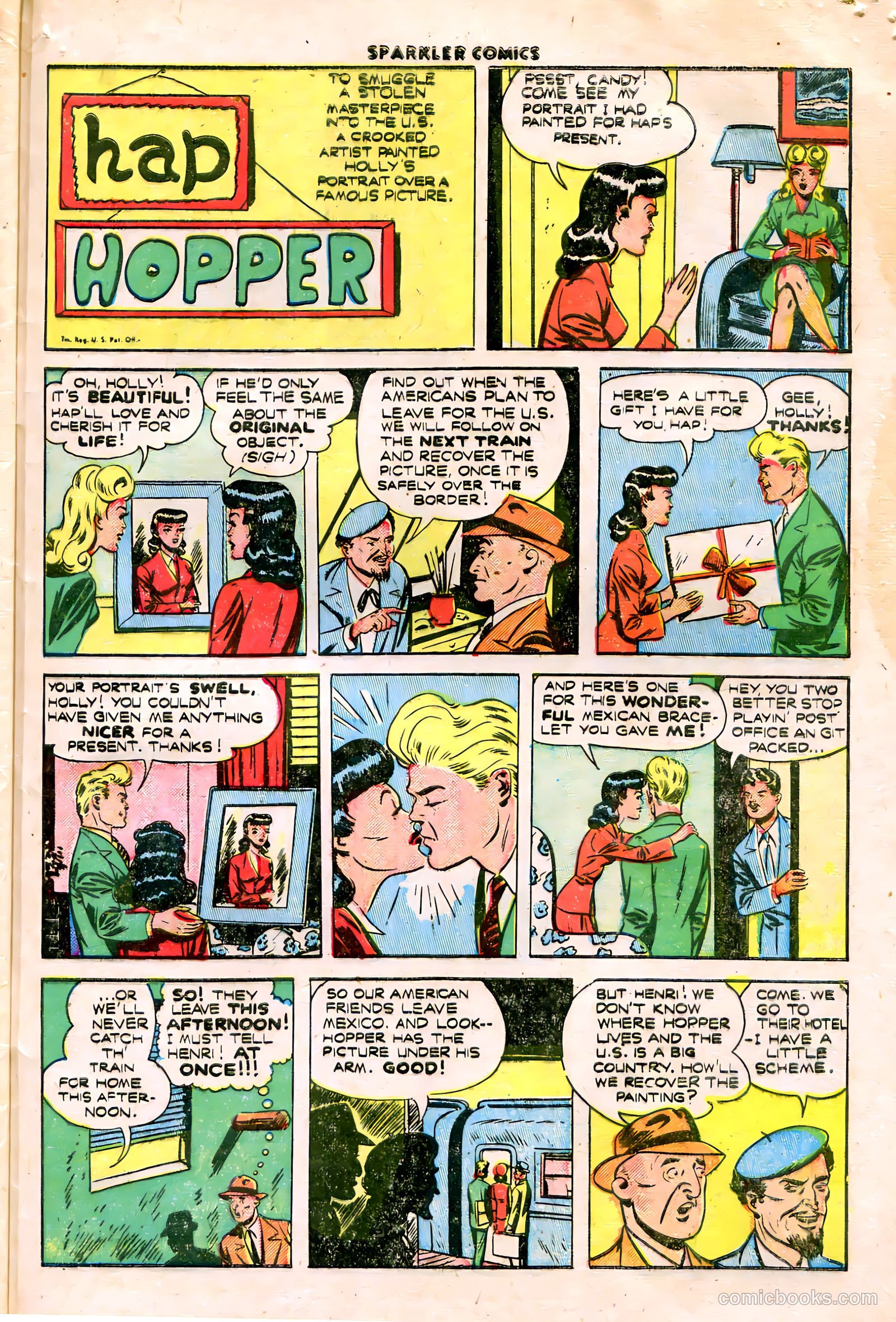 Sparkler Comics #81 (1948) — page 25 of 32