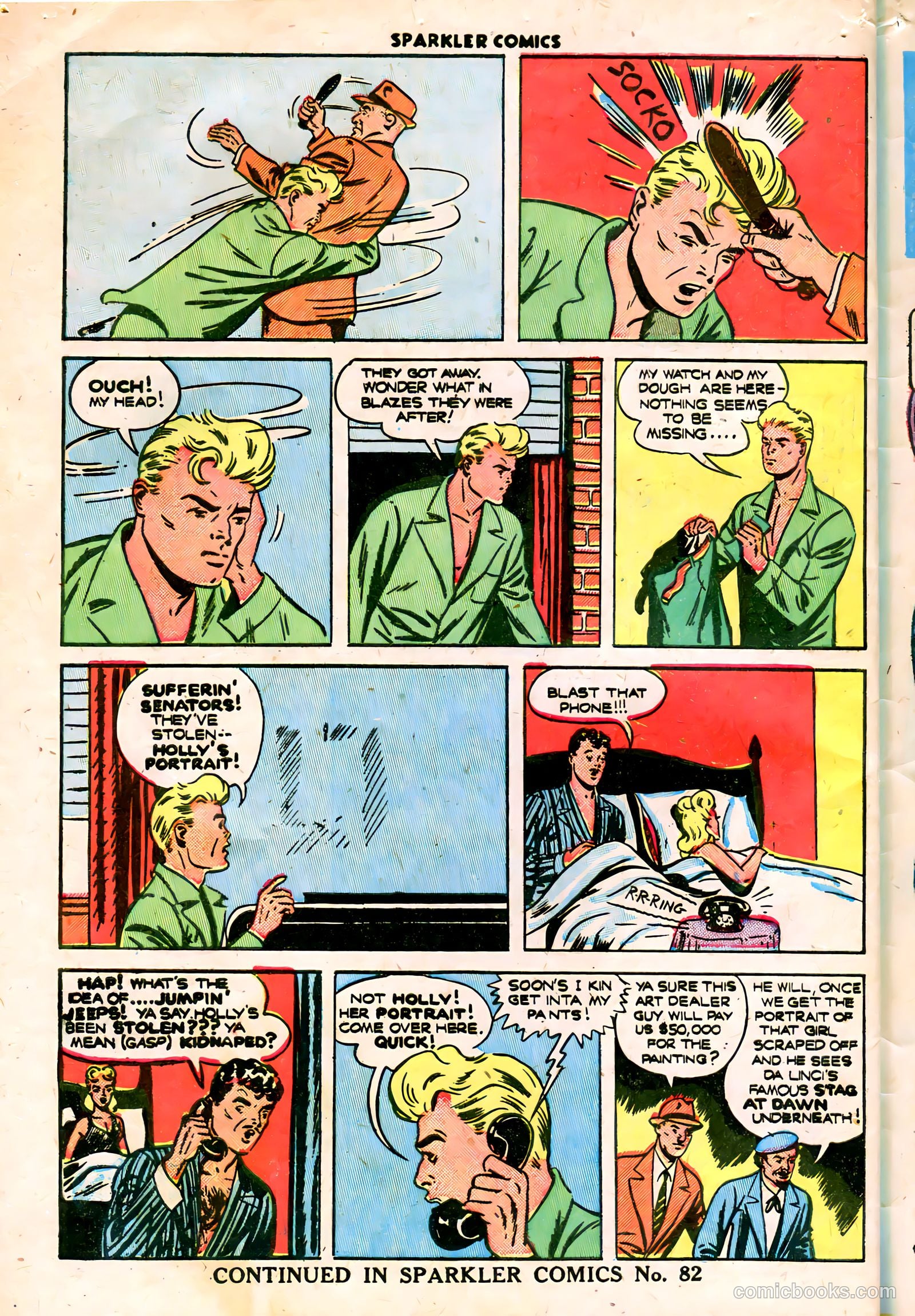 Sparkler Comics #81 (1948) — page 28 of 32