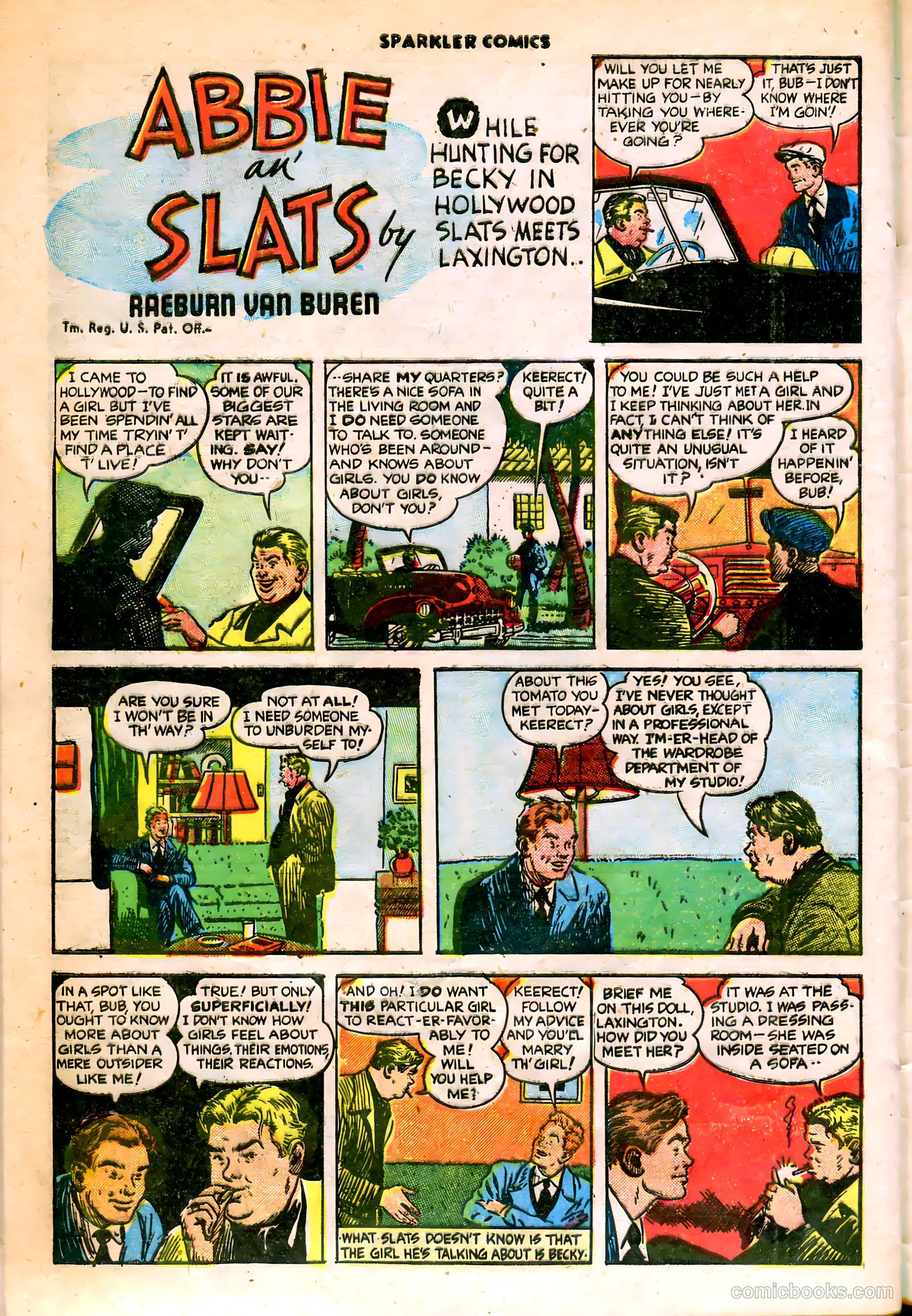 Sparkler Comics #82 (1948) — page 19 of 31