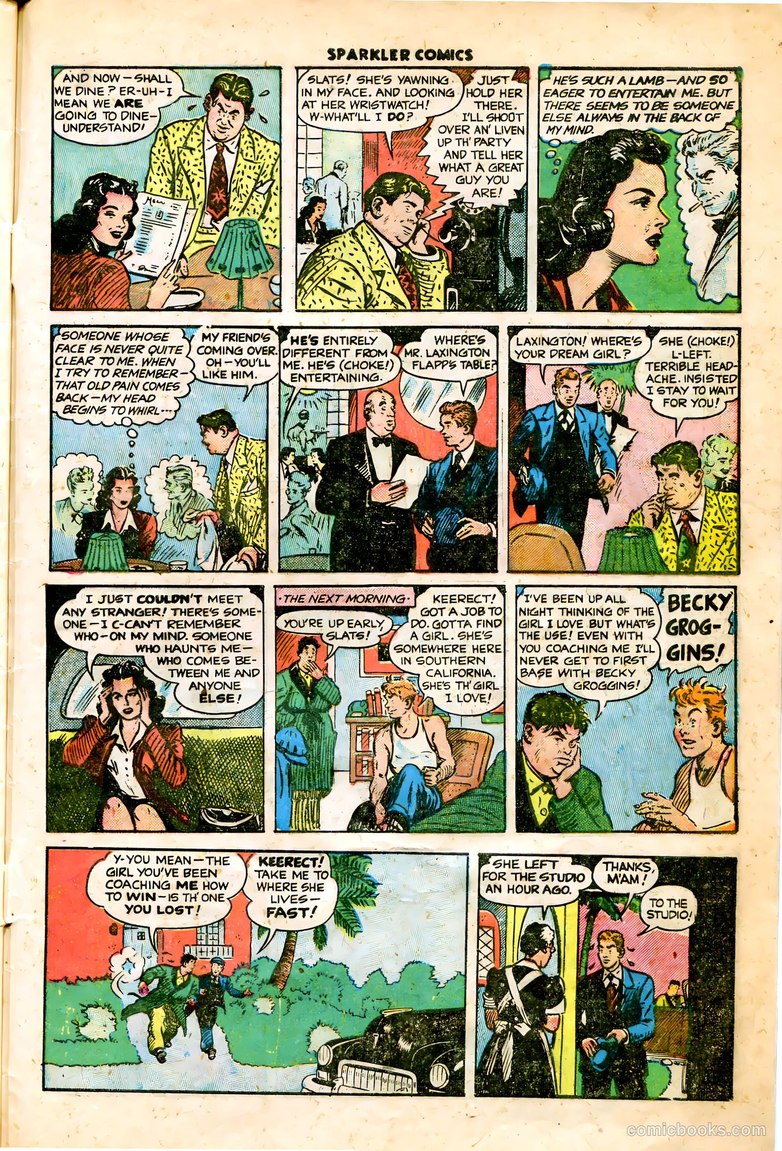 Sparkler Comics #82 (1948) — page 22 of 31