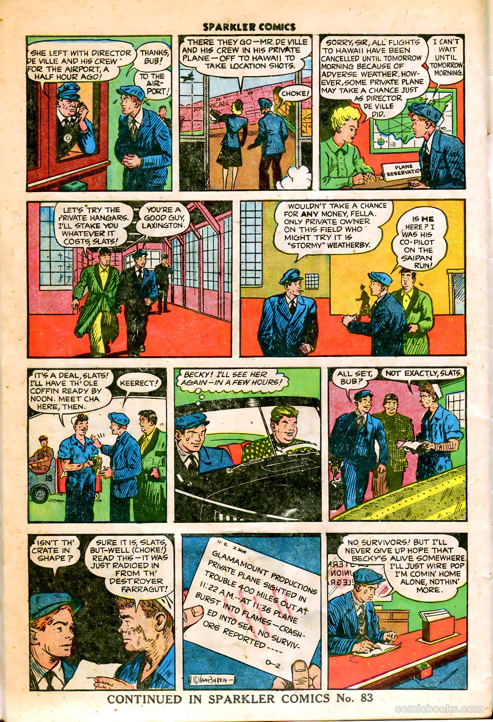Sparkler Comics #82 (1948) — page 23 of 31