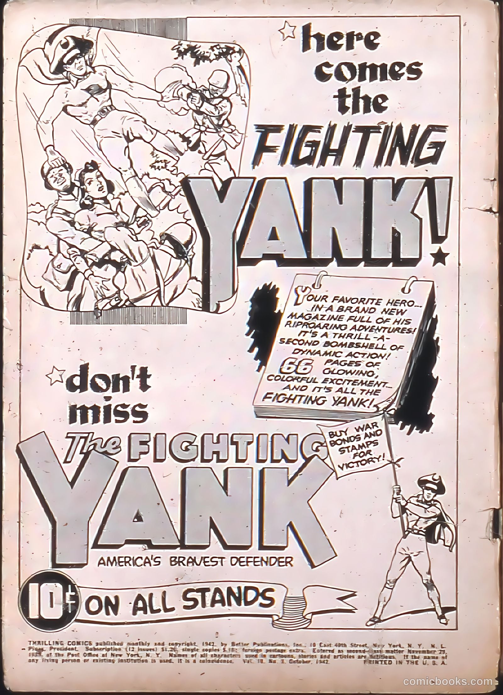 Thrilling Comics #30 (1940) — page 2 of 68