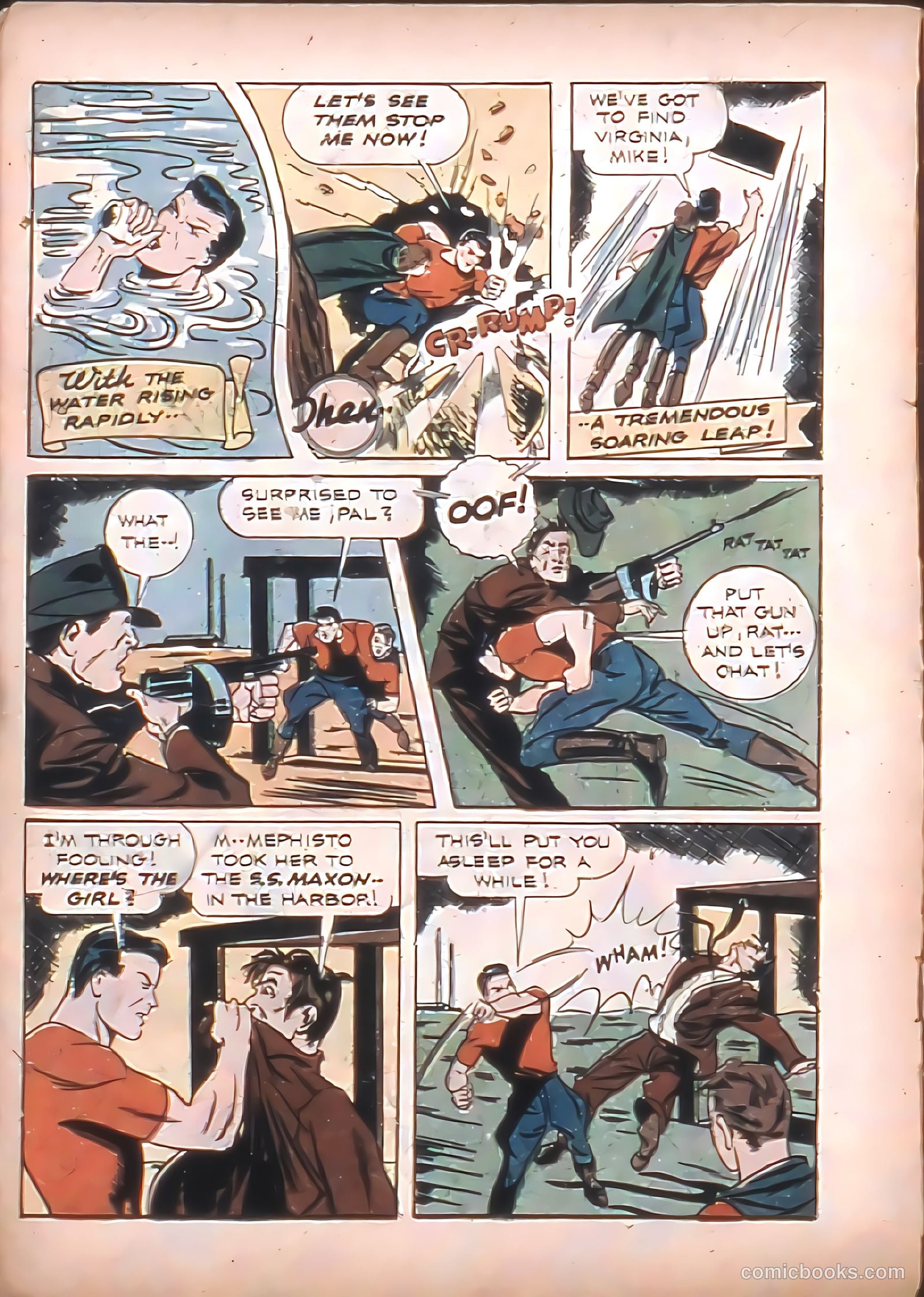 Thrilling Comics #30 (1940) — page 10 of 68